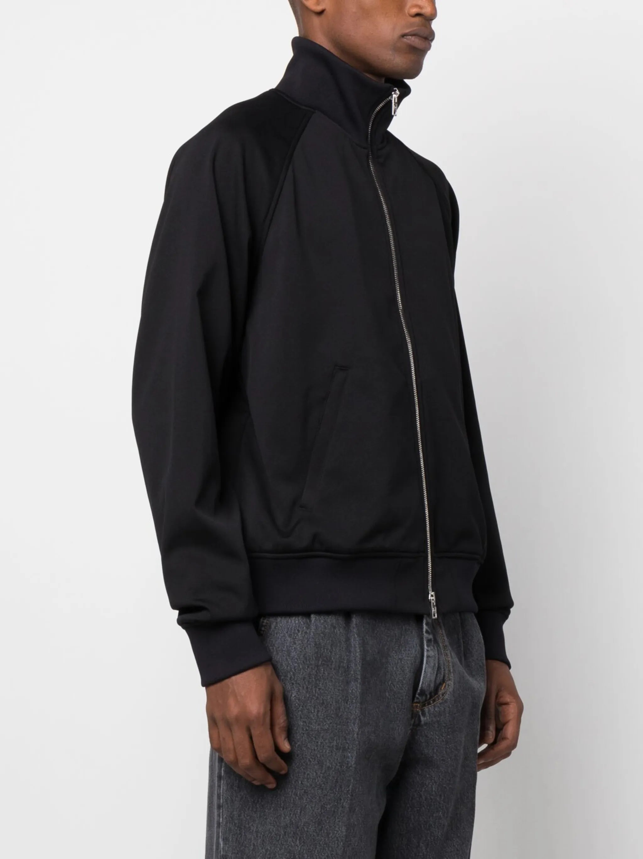 skull-print track jacket