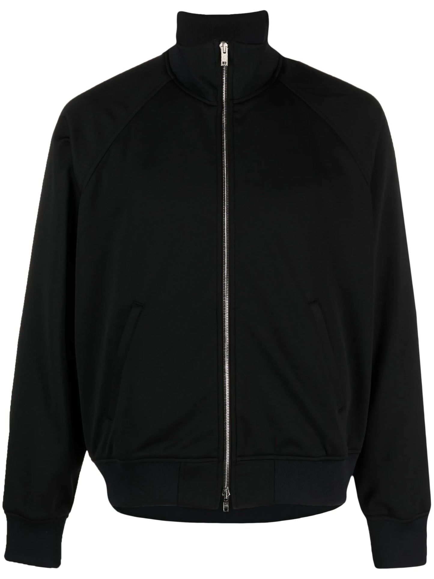 skull-print track jacket