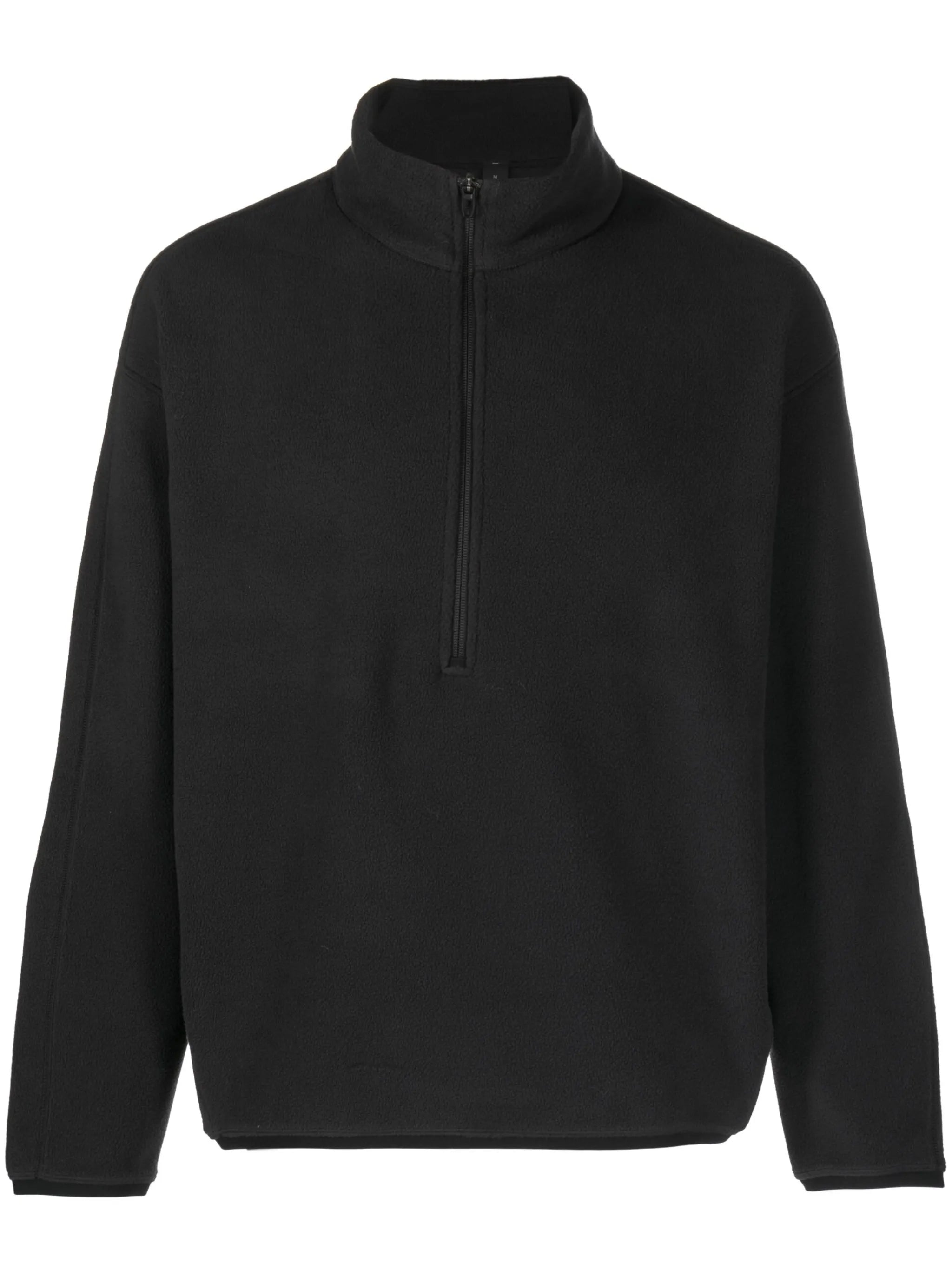 half-zip polar fleece top