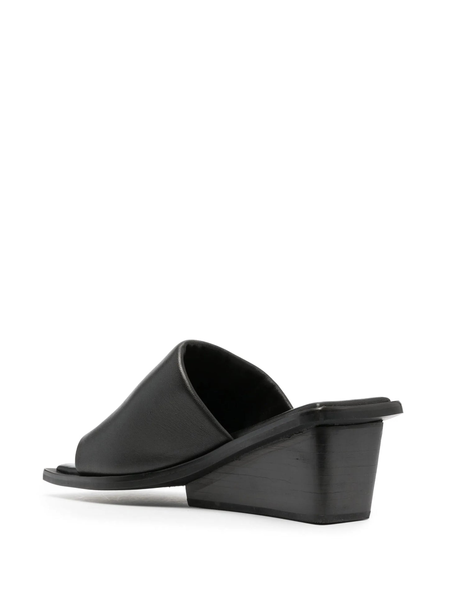 65mm wedge leather sandals