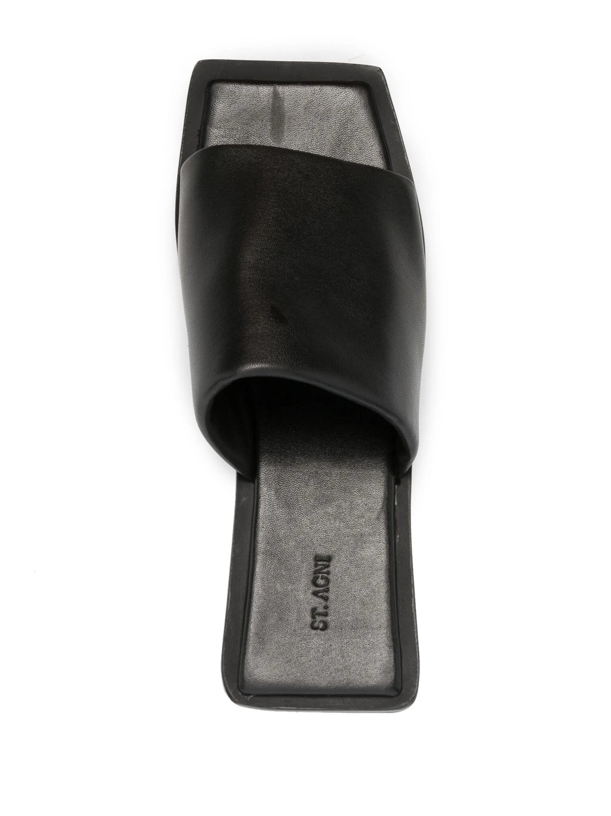 65mm wedge leather sandals