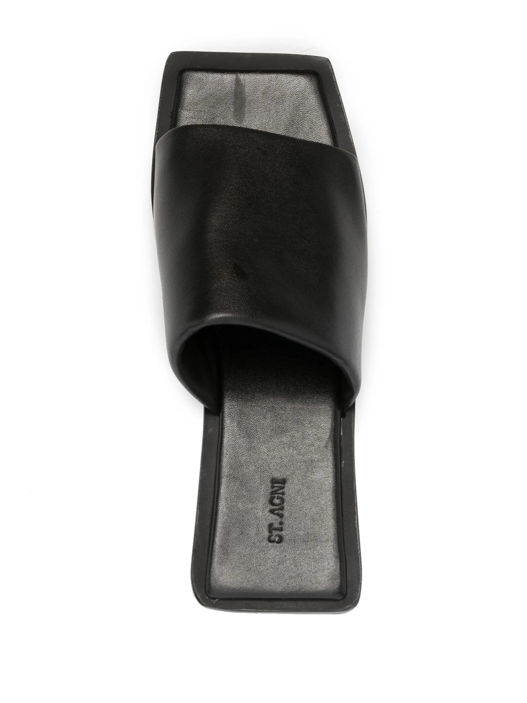 65mm wedge leather sandals
