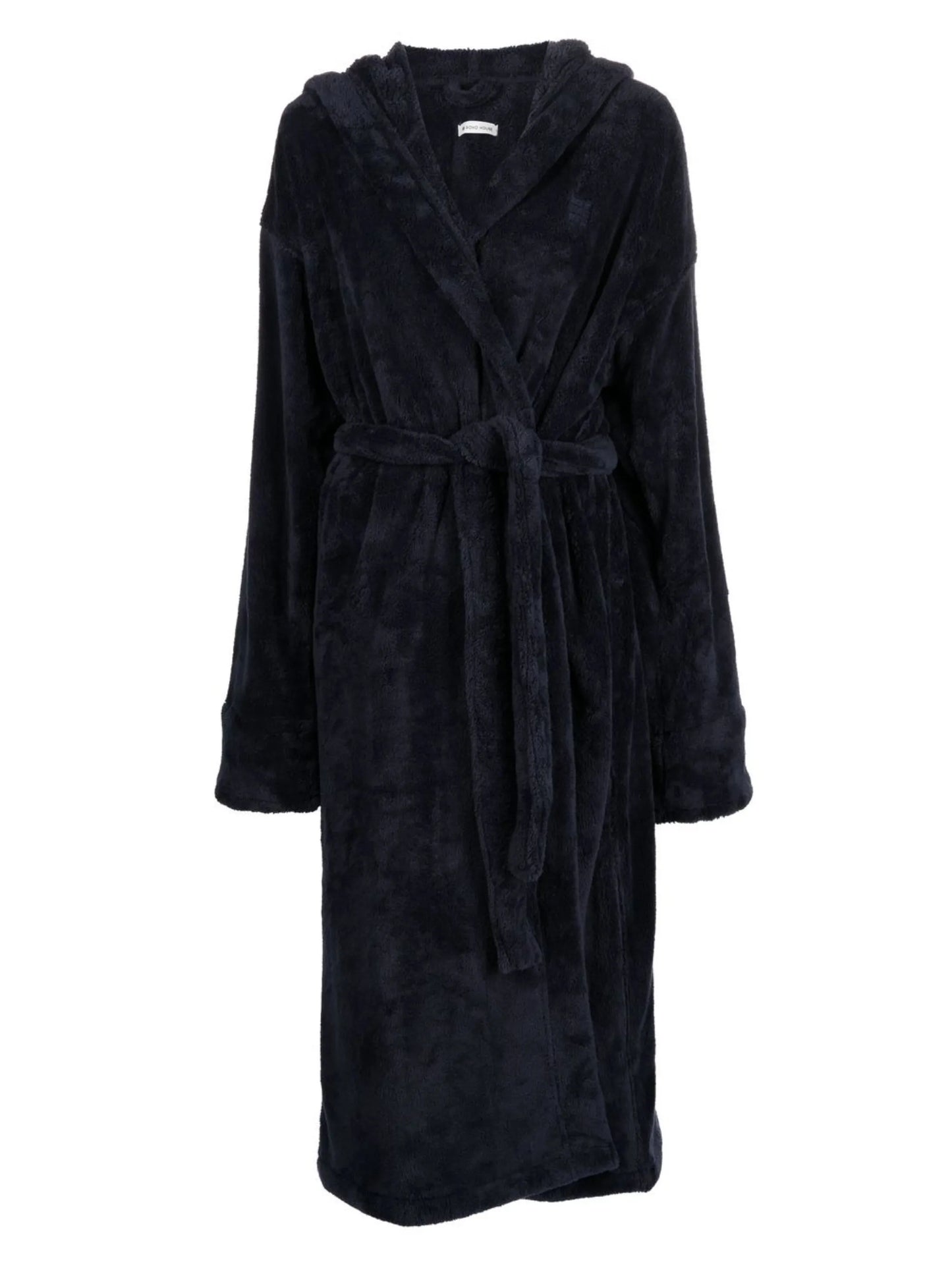 House logo-embroidered robe