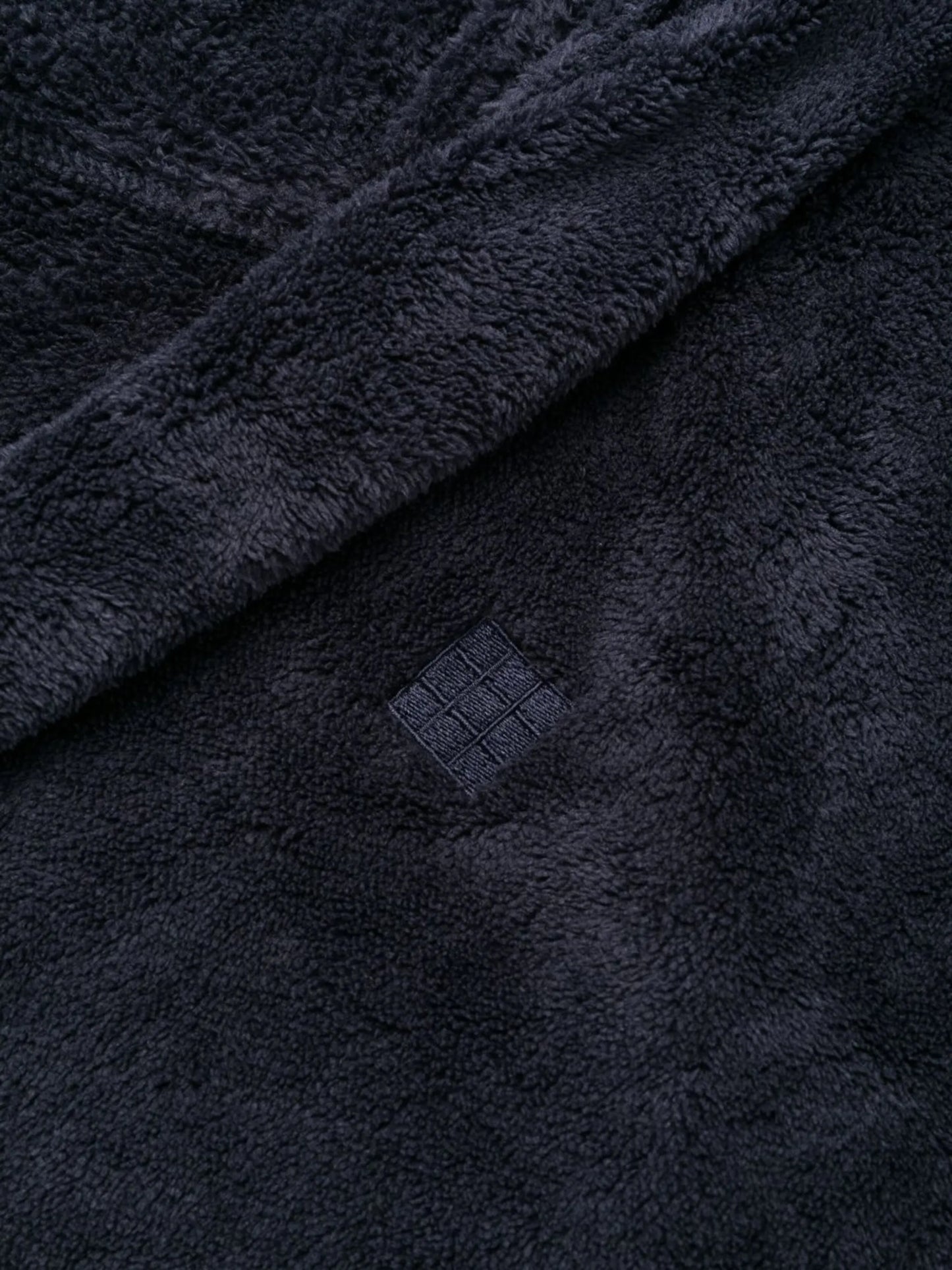 House logo-embroidered robe
