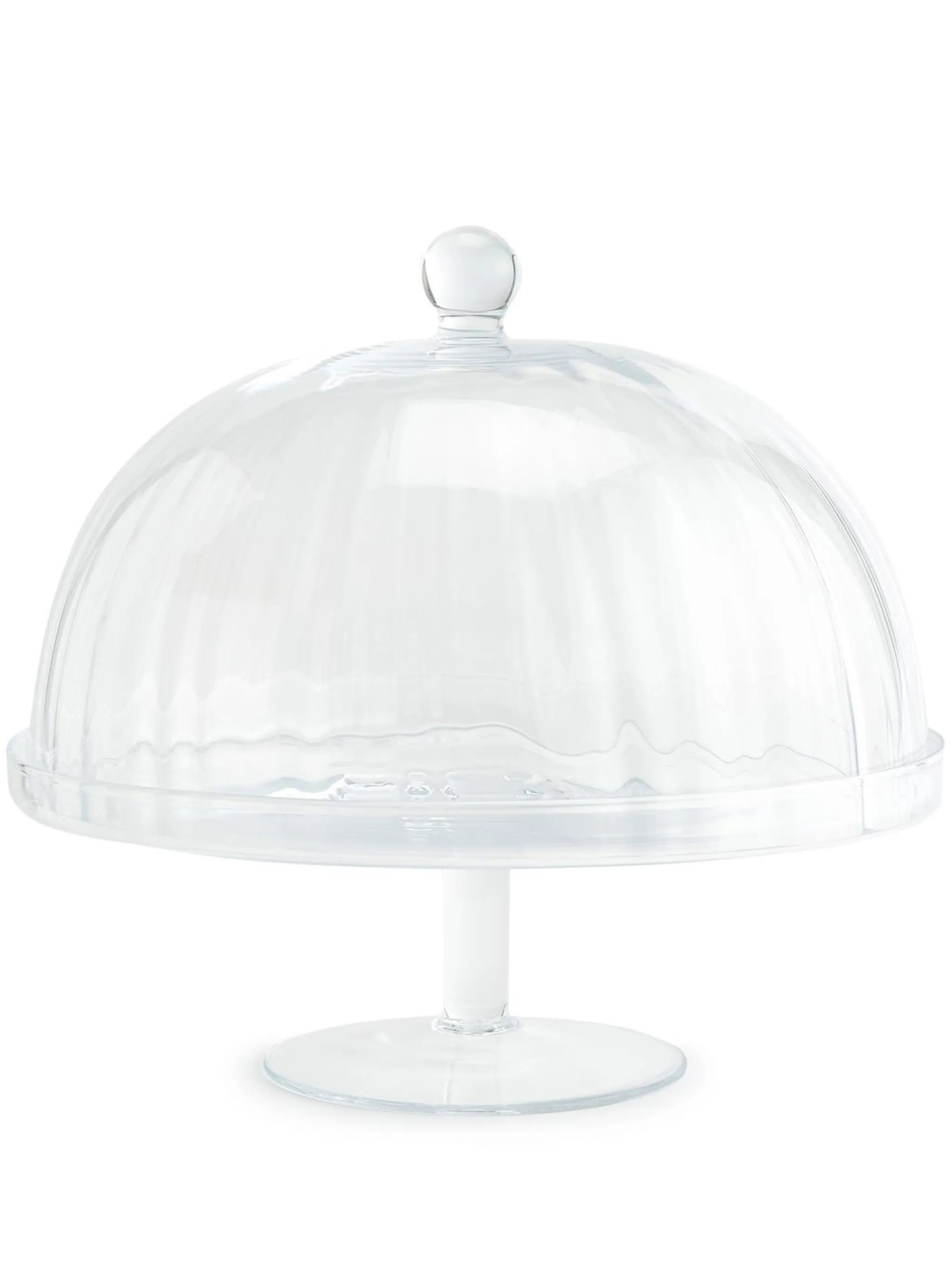 Pembroke clear cake stand