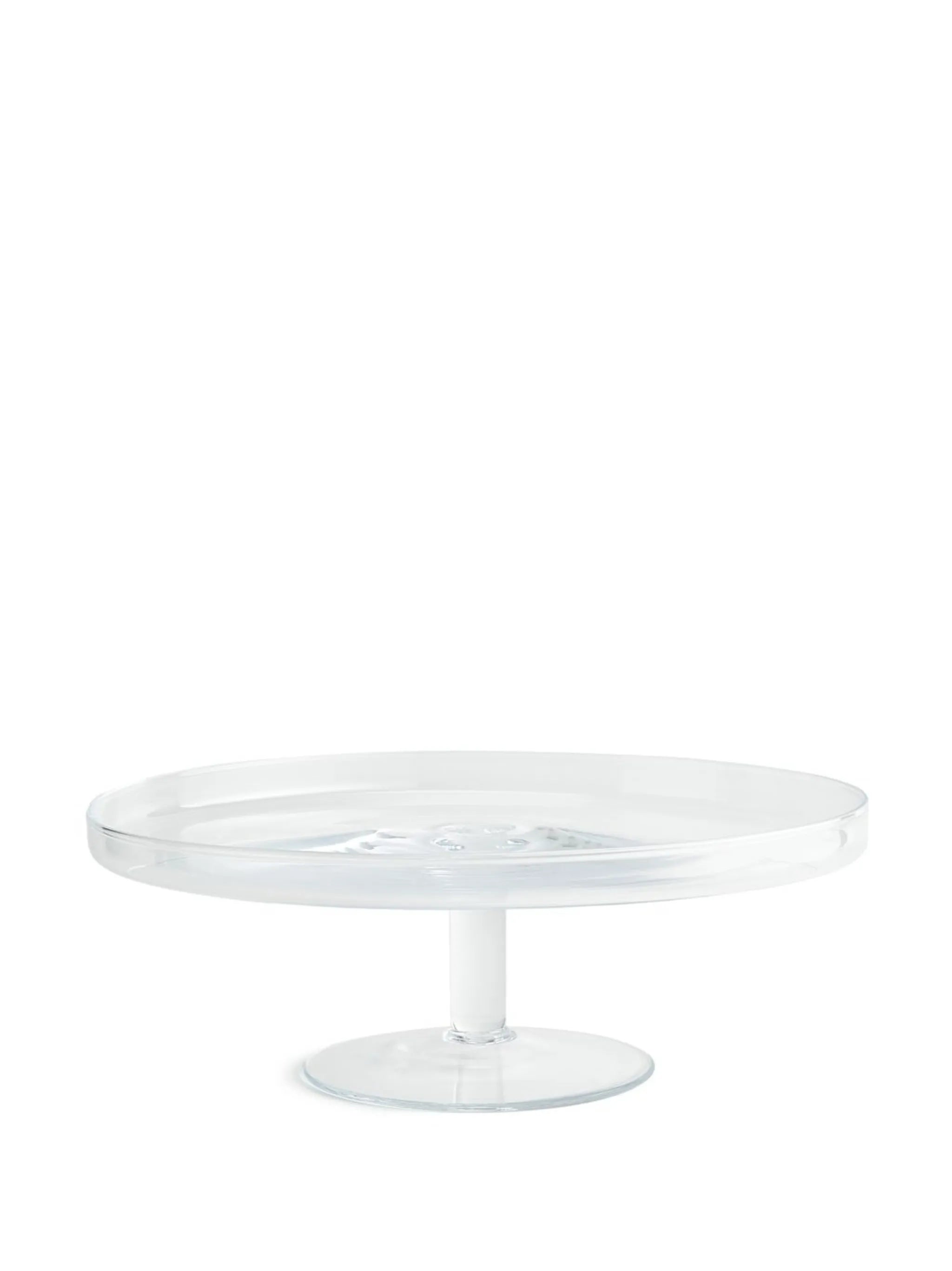 Pembroke clear cake stand