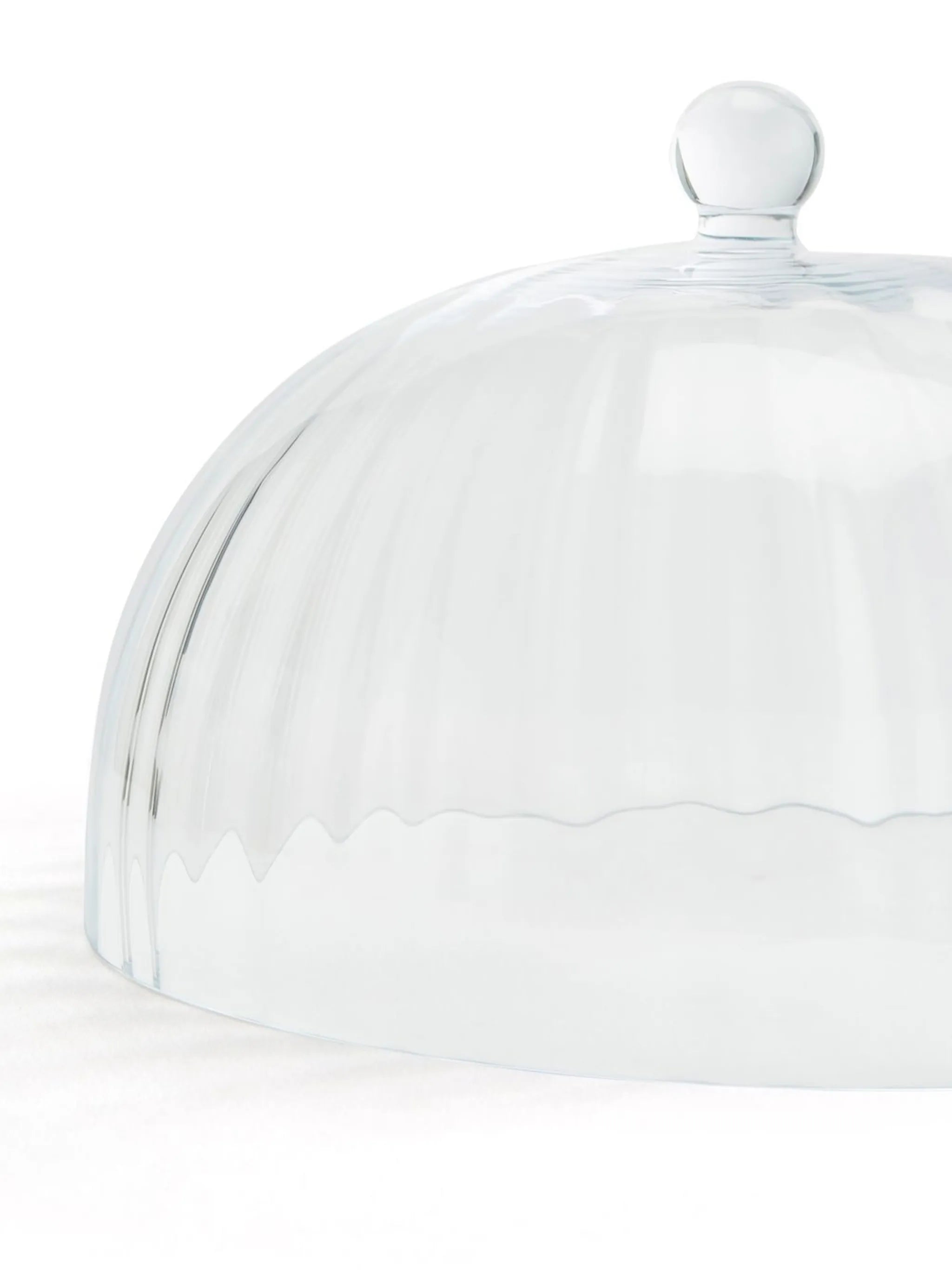 Pembroke clear cake stand