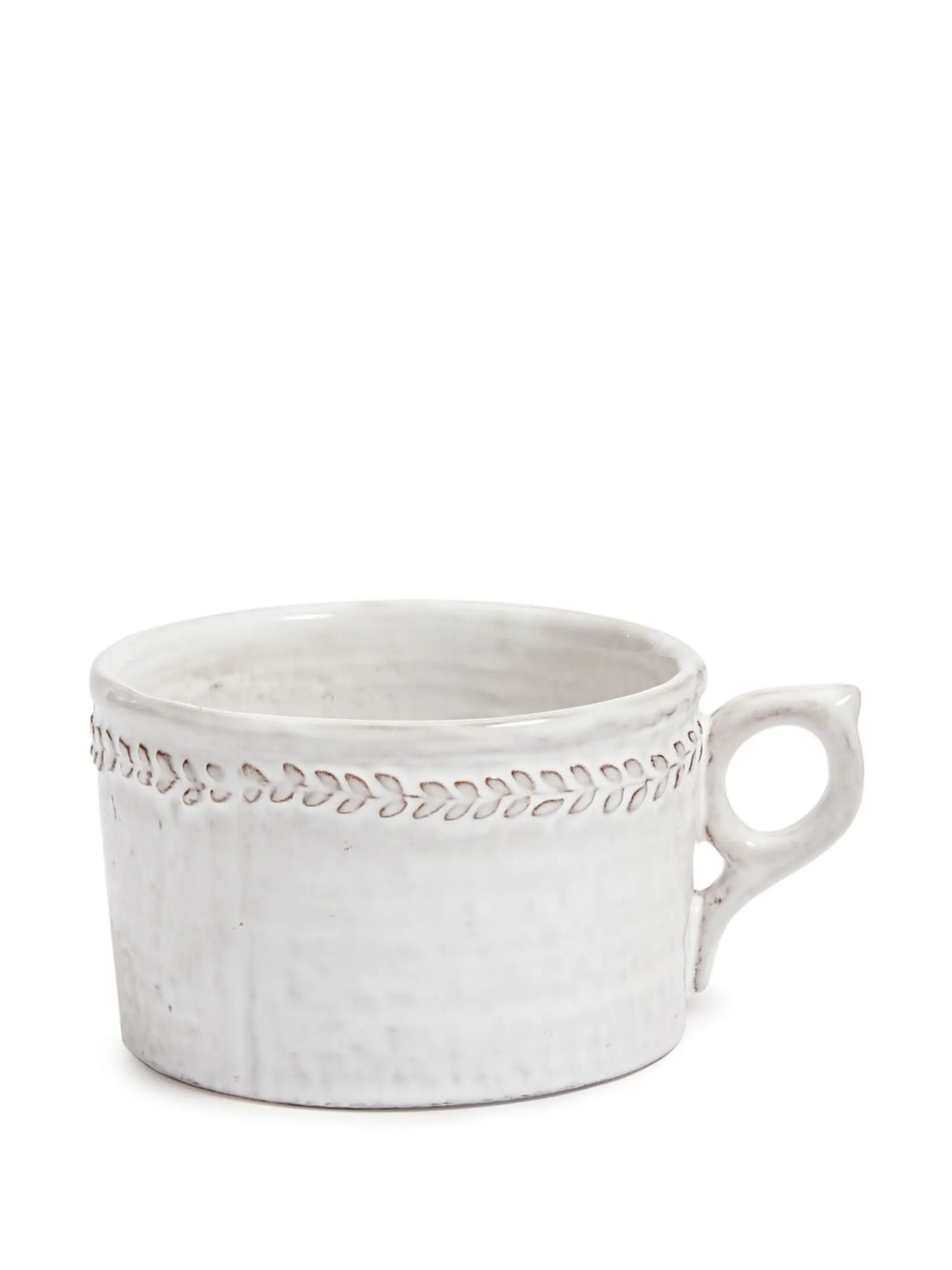 Hillcrest leaf-detail mug set