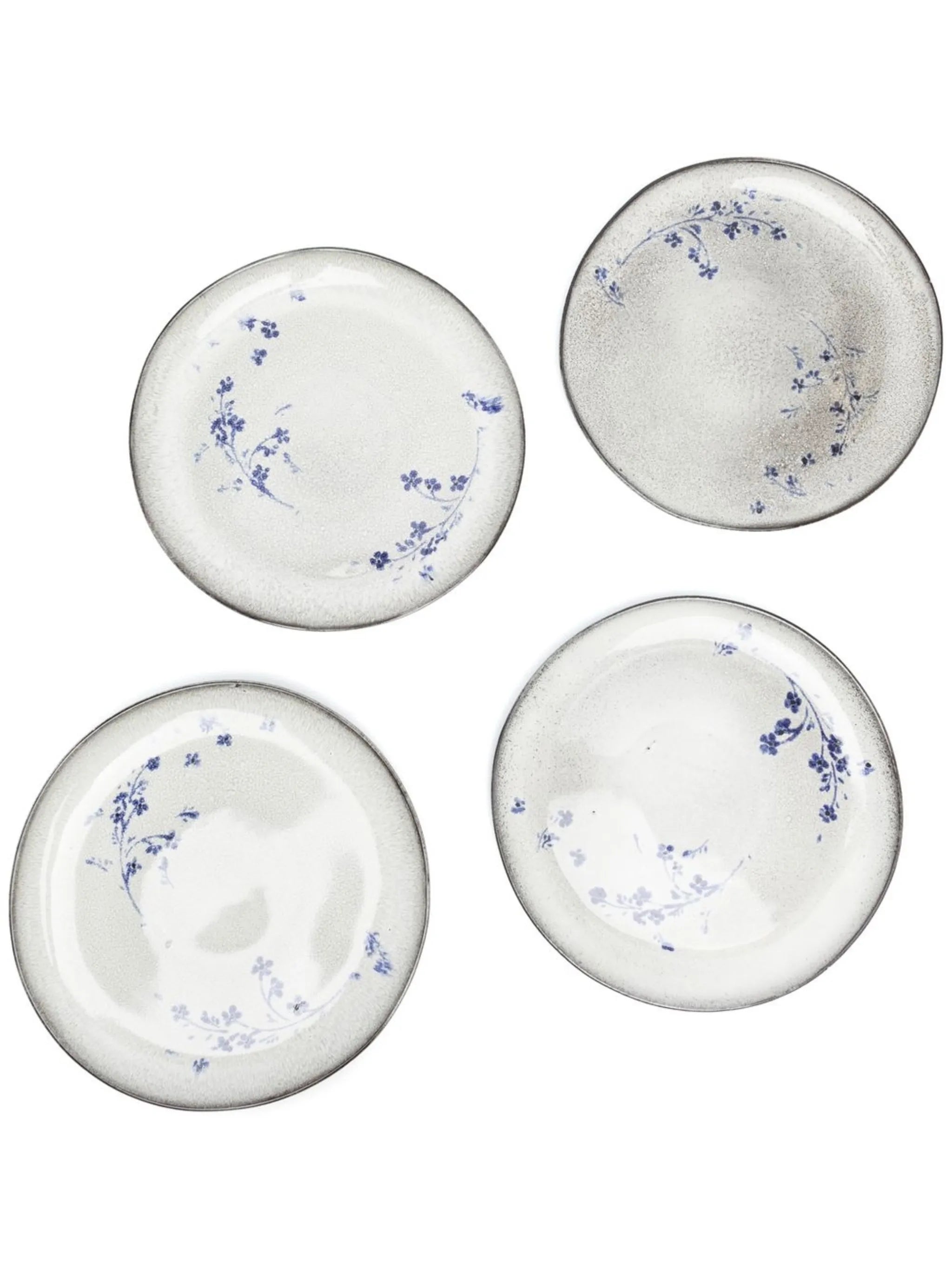 floral-print dinner plates (set of 4)
