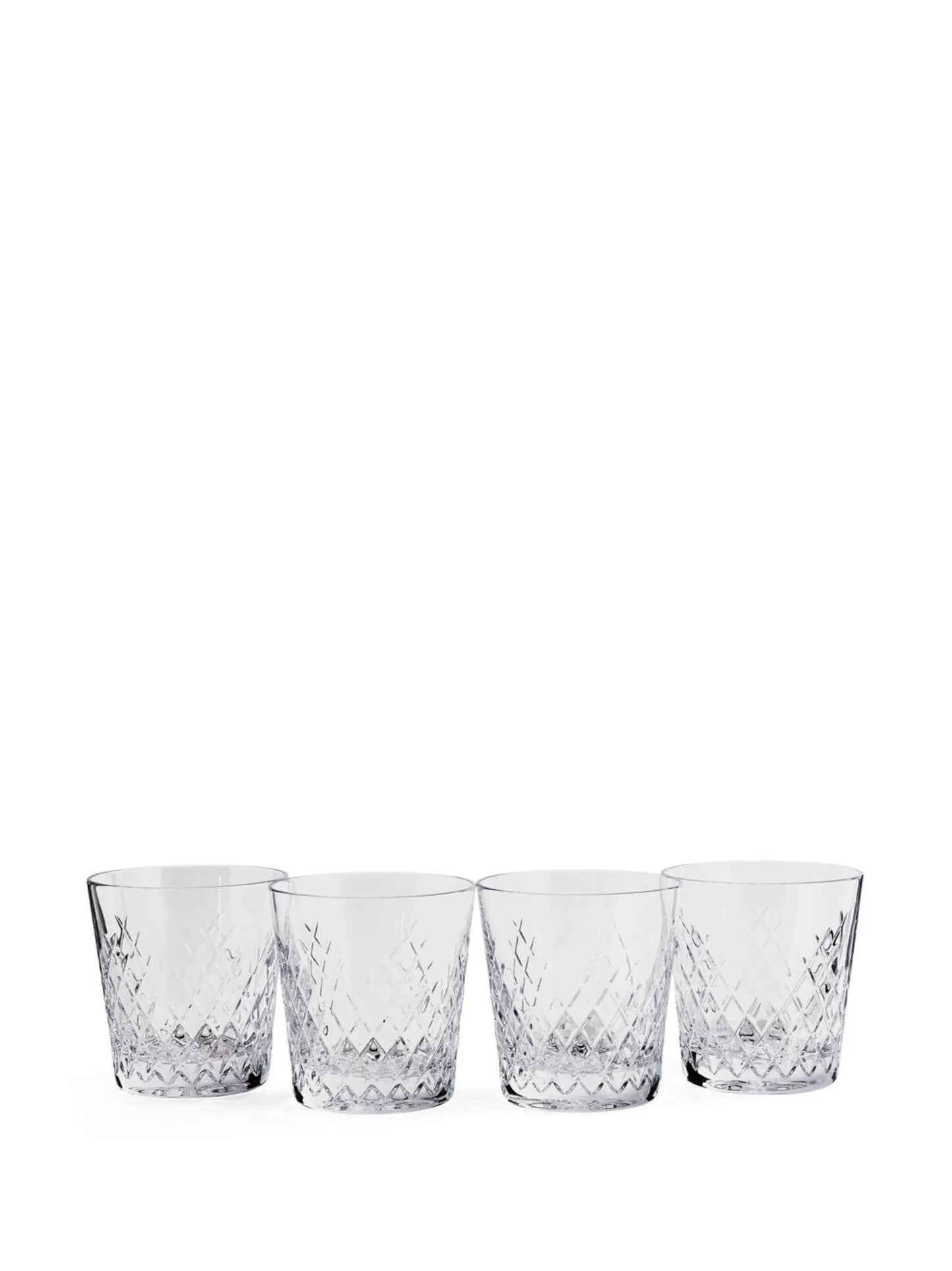 Barwell crystal rocks glasses (set of four)
