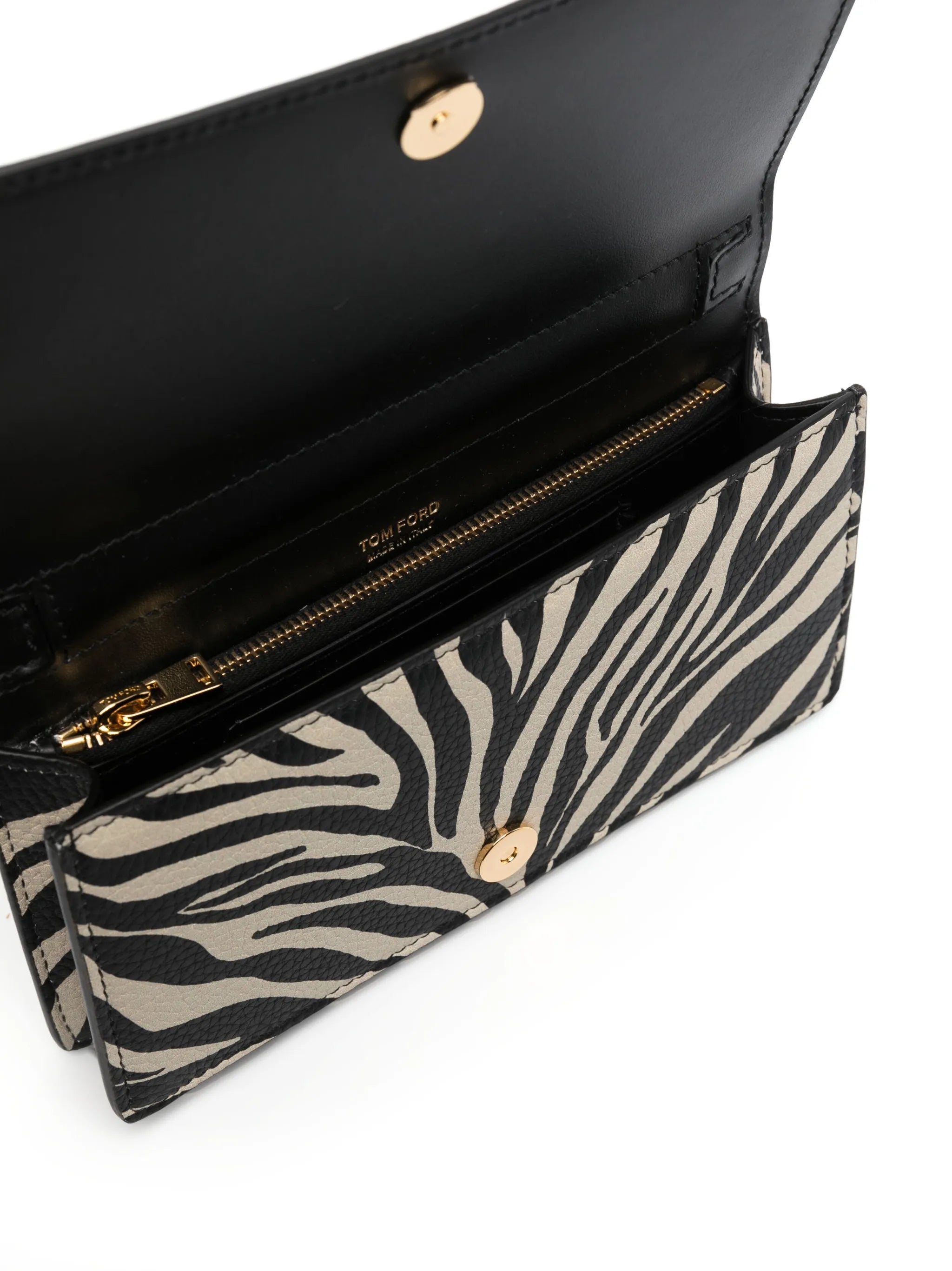 animal-print logo-plaque shoulder bag