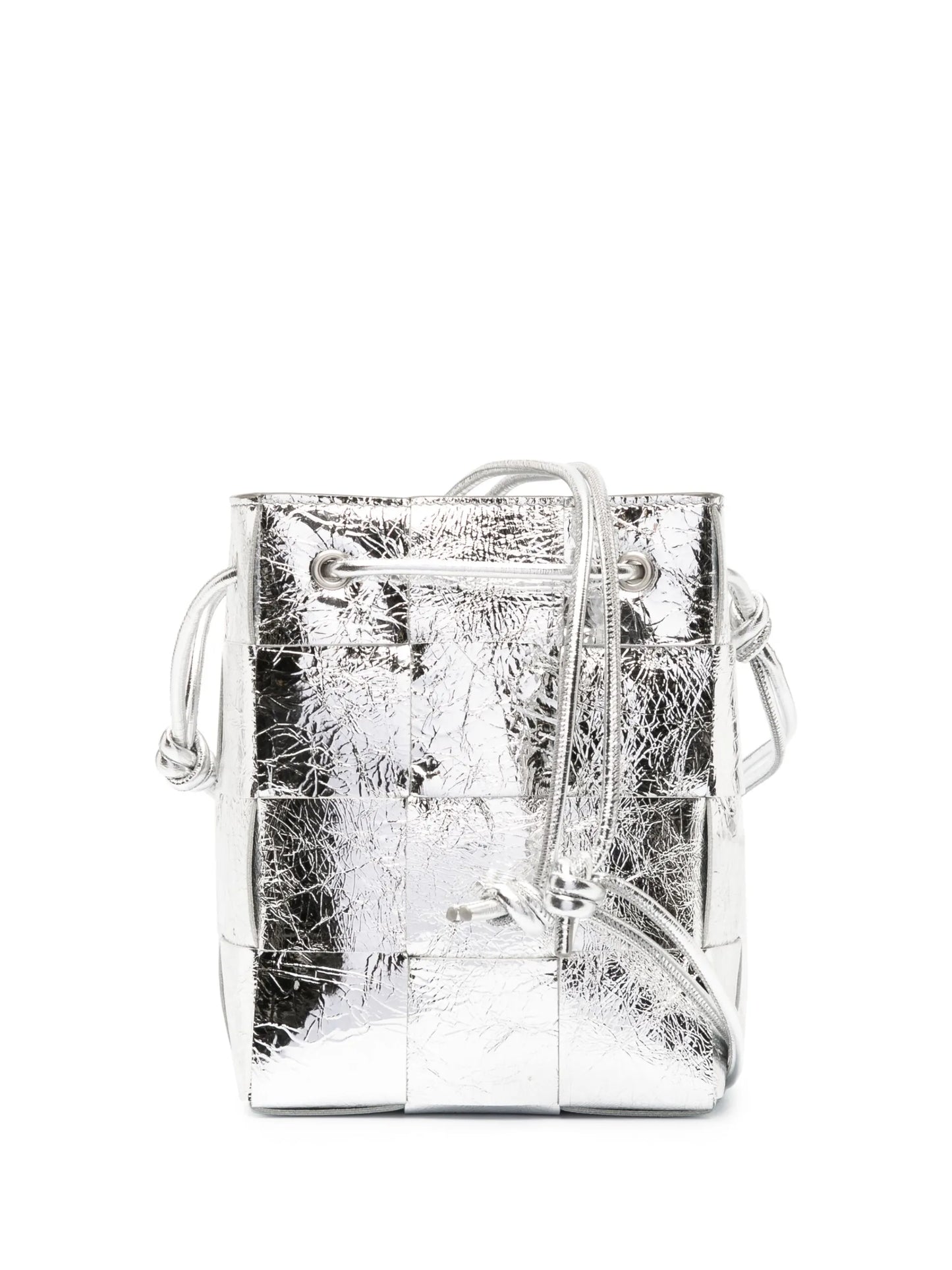 small Cassette leather bucket bag