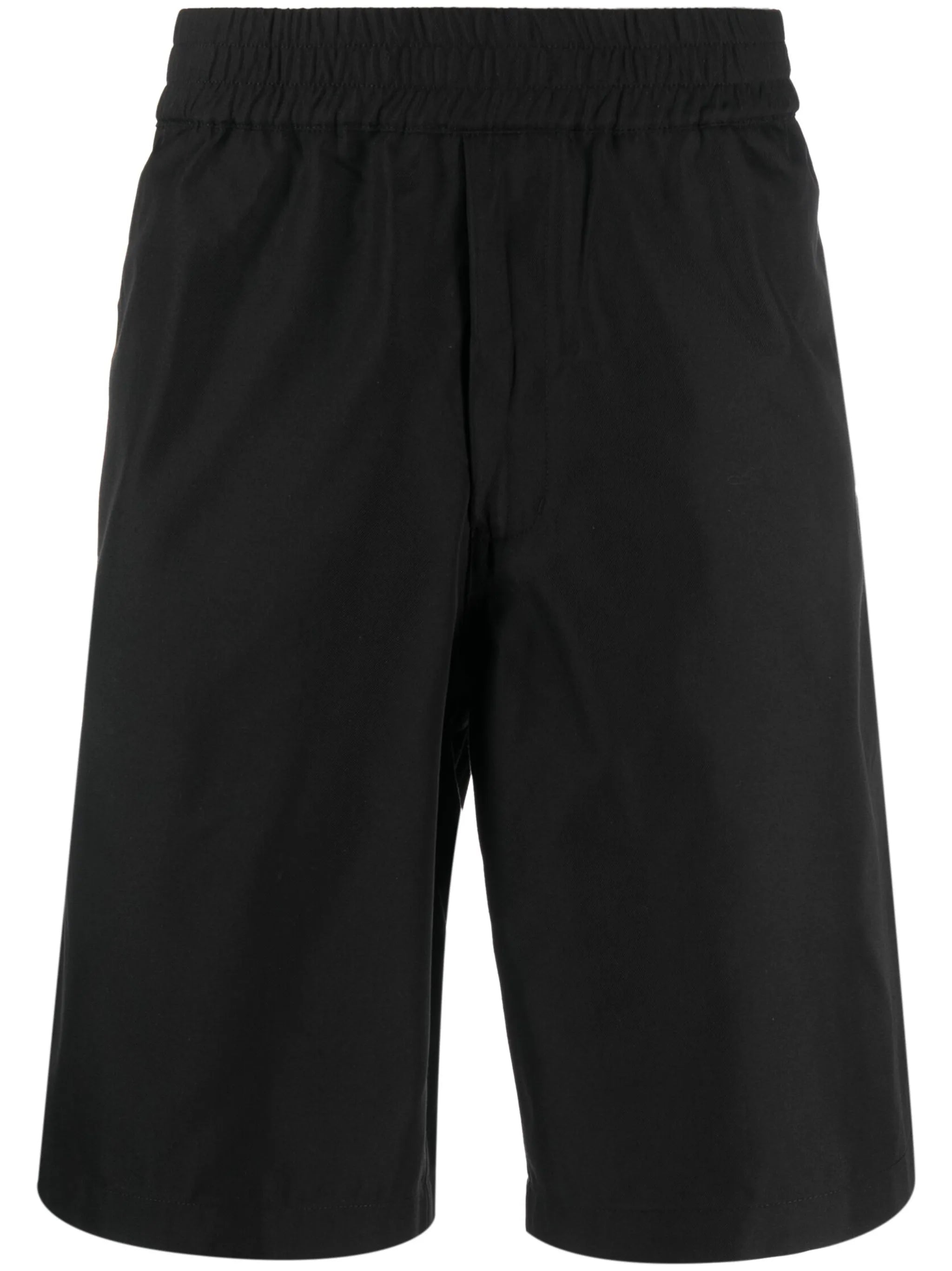 tailored knee-length shorts