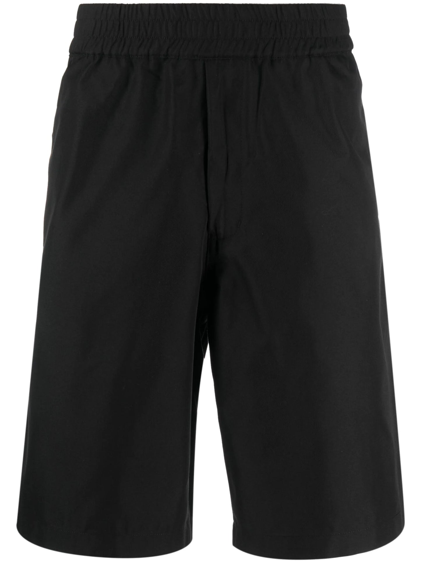 tailored knee-length shorts