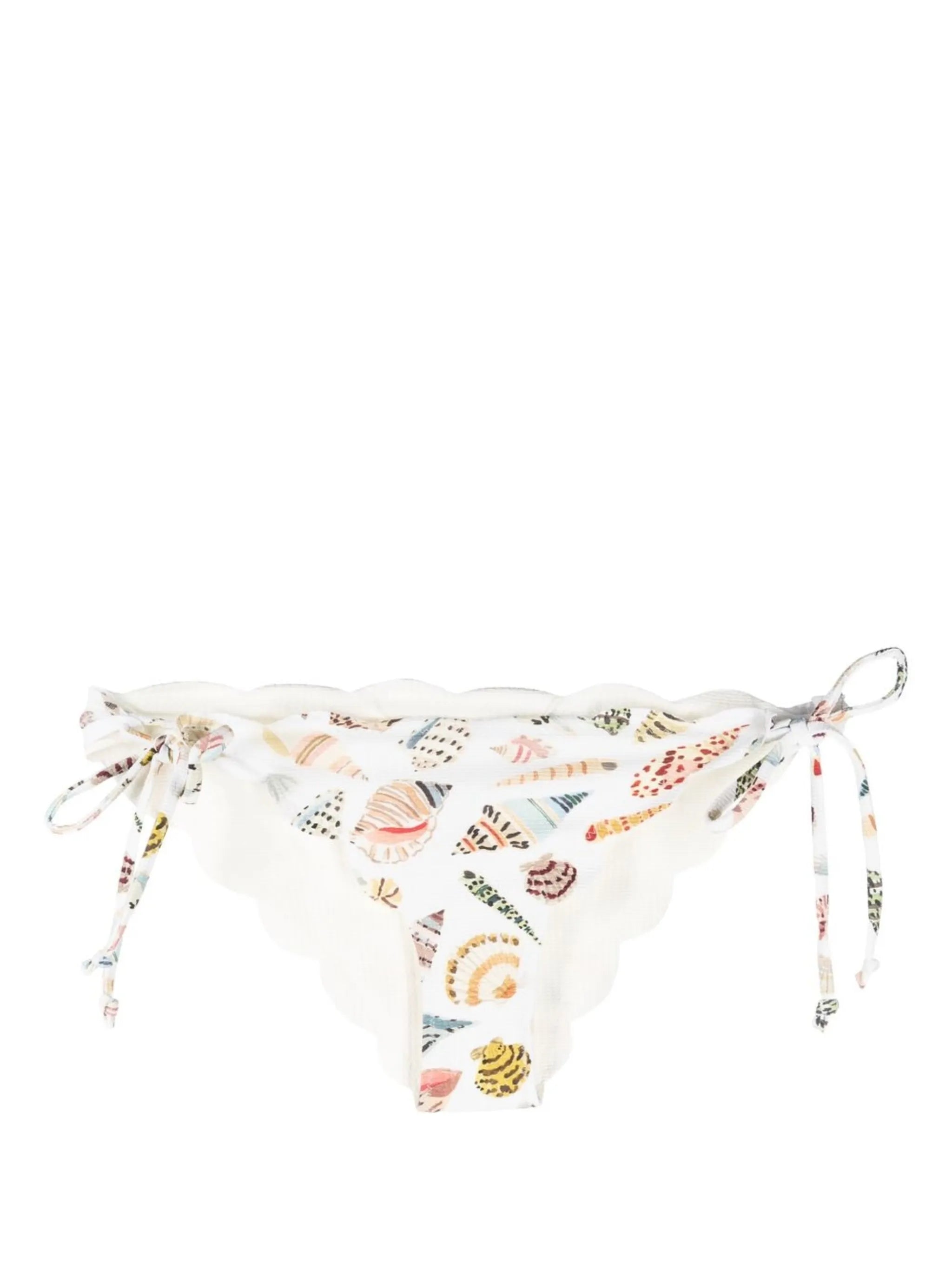 tie-fastened bikini bottom