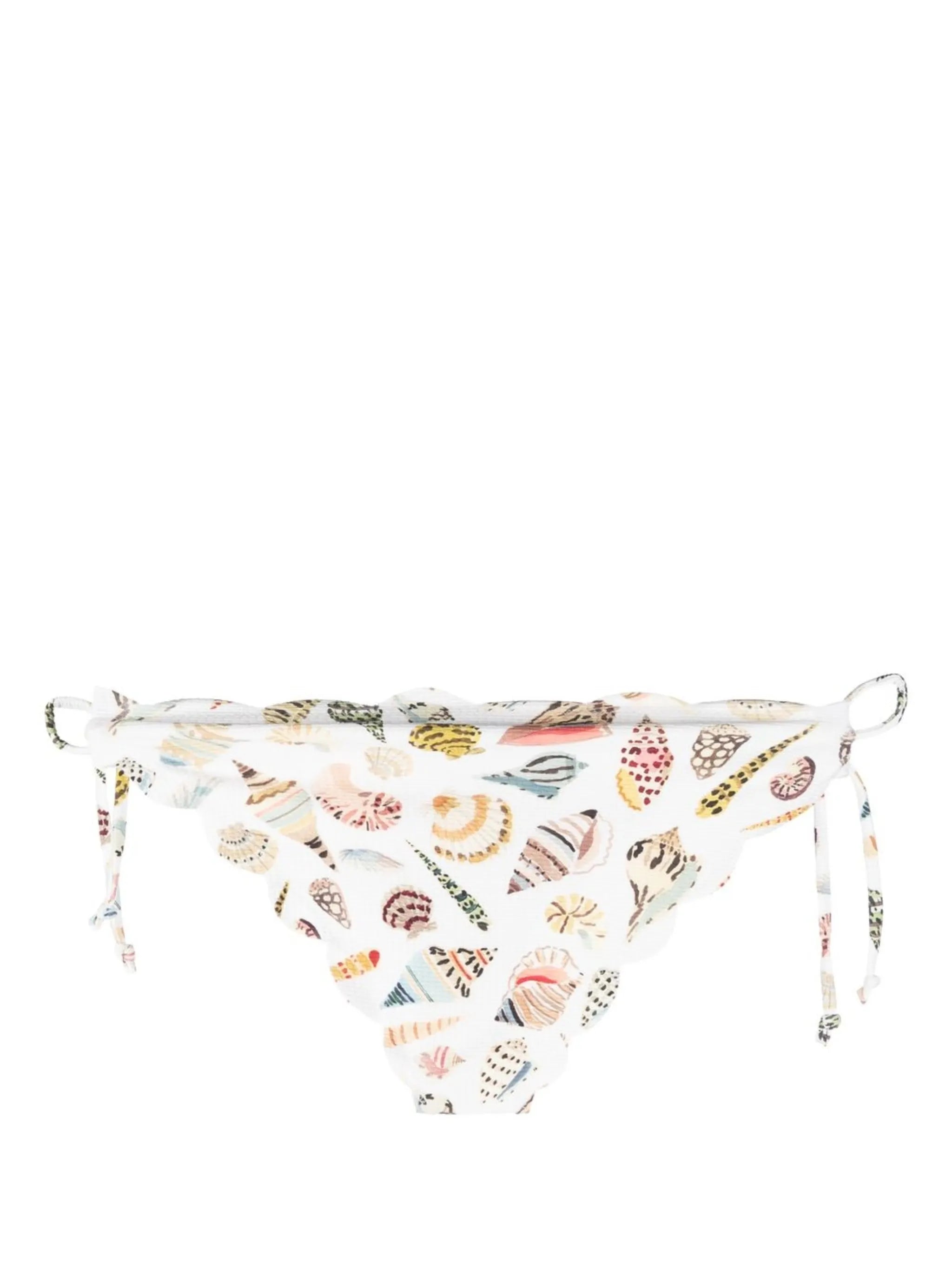 tie-fastened bikini bottom