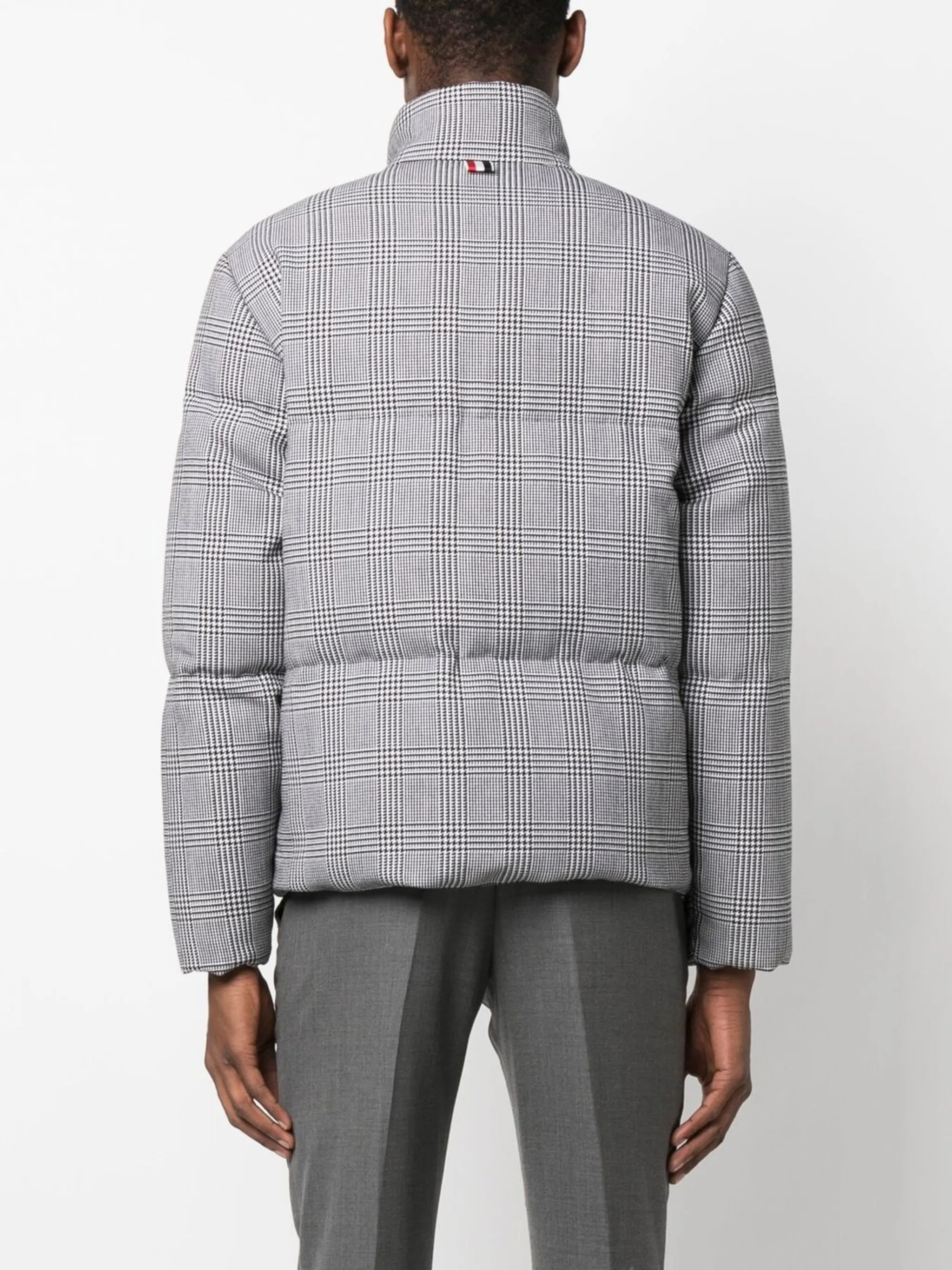 padded zipped-up fastening jacket