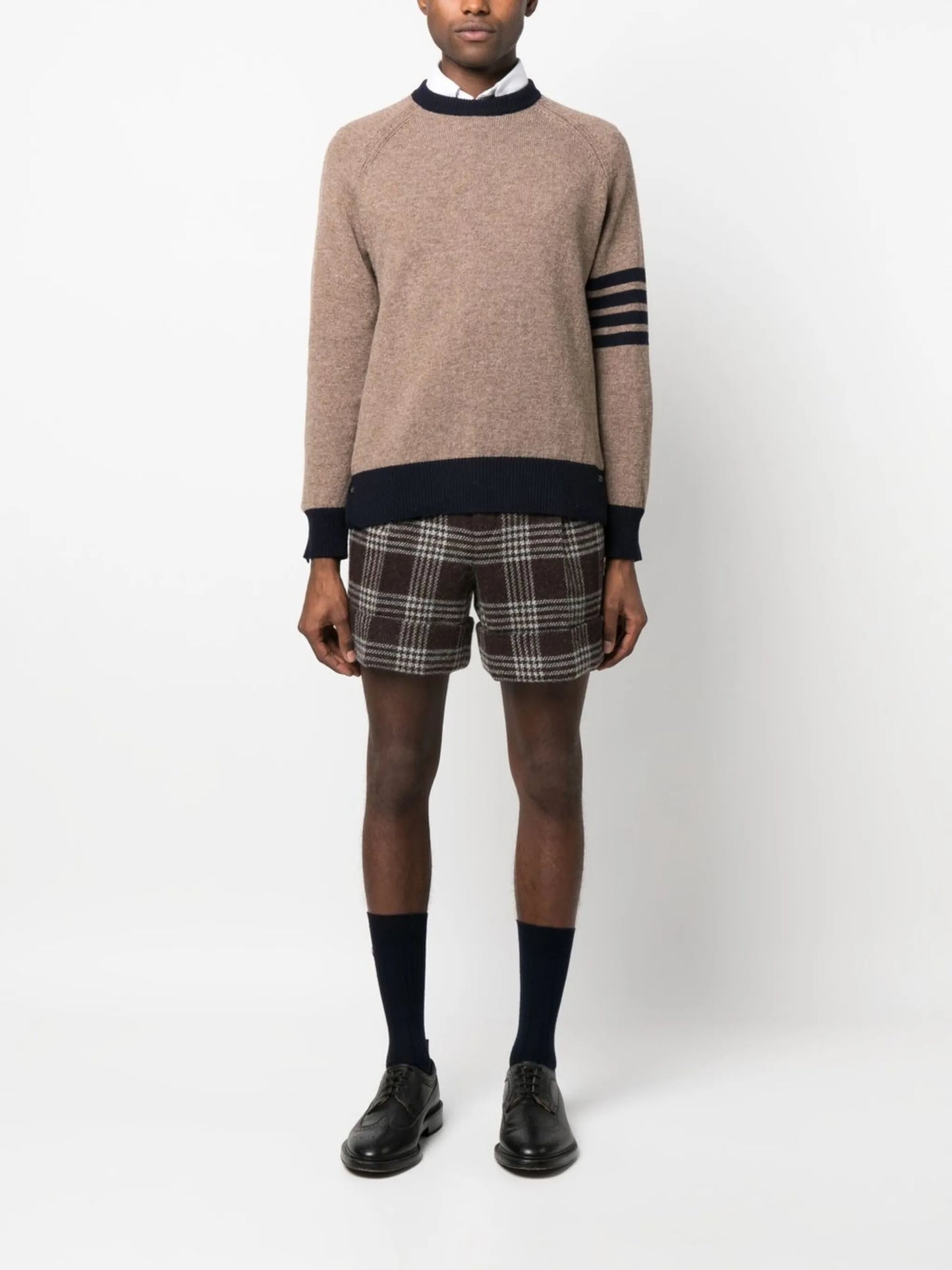 4-Bar Stripe knit jumper