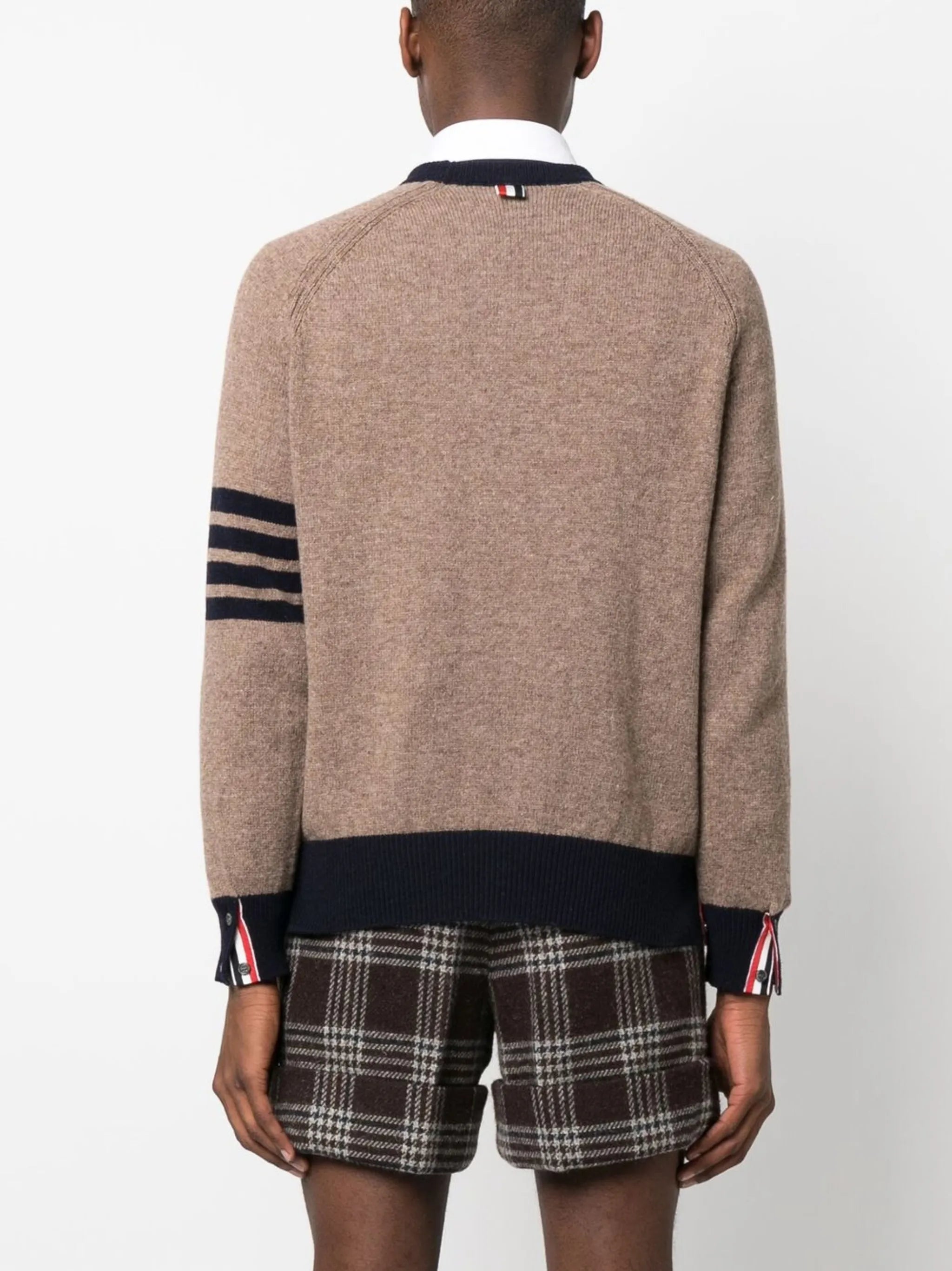 4-Bar Stripe knit jumper
