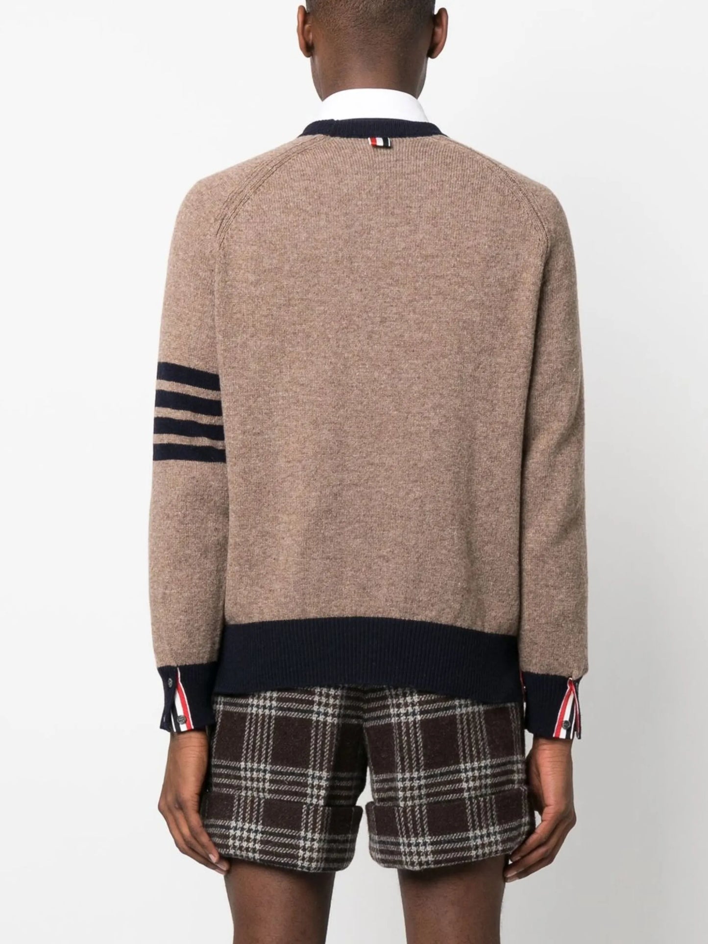 4-Bar Stripe knit jumper
