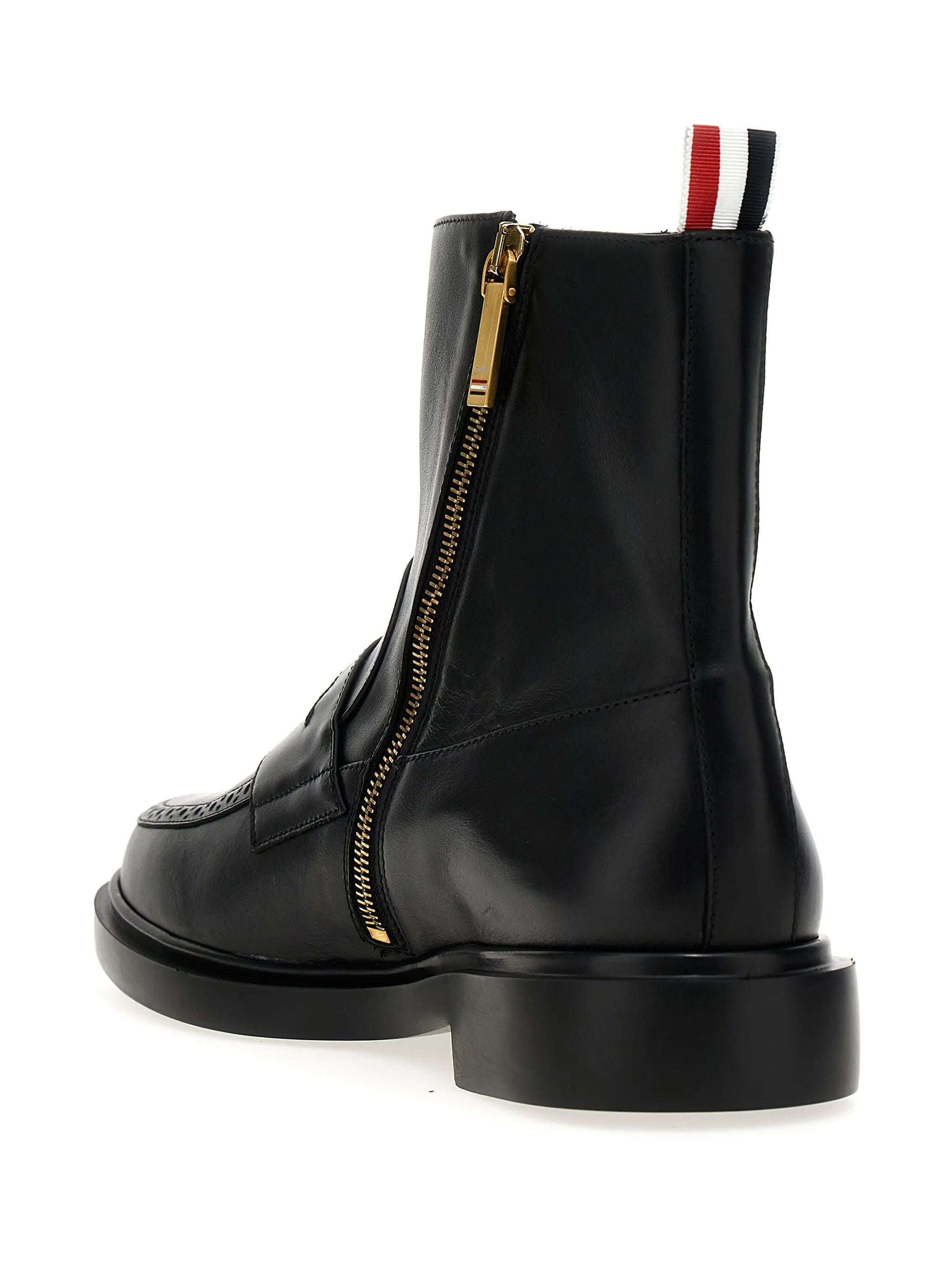 penny slot-detail ankle boots