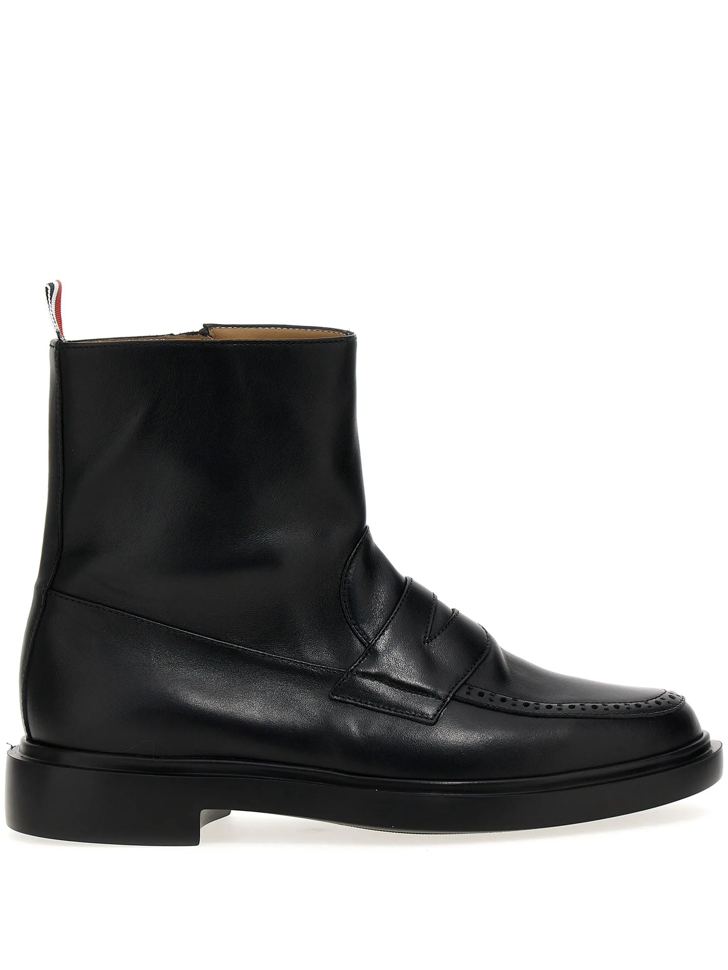 penny slot-detail ankle boots
