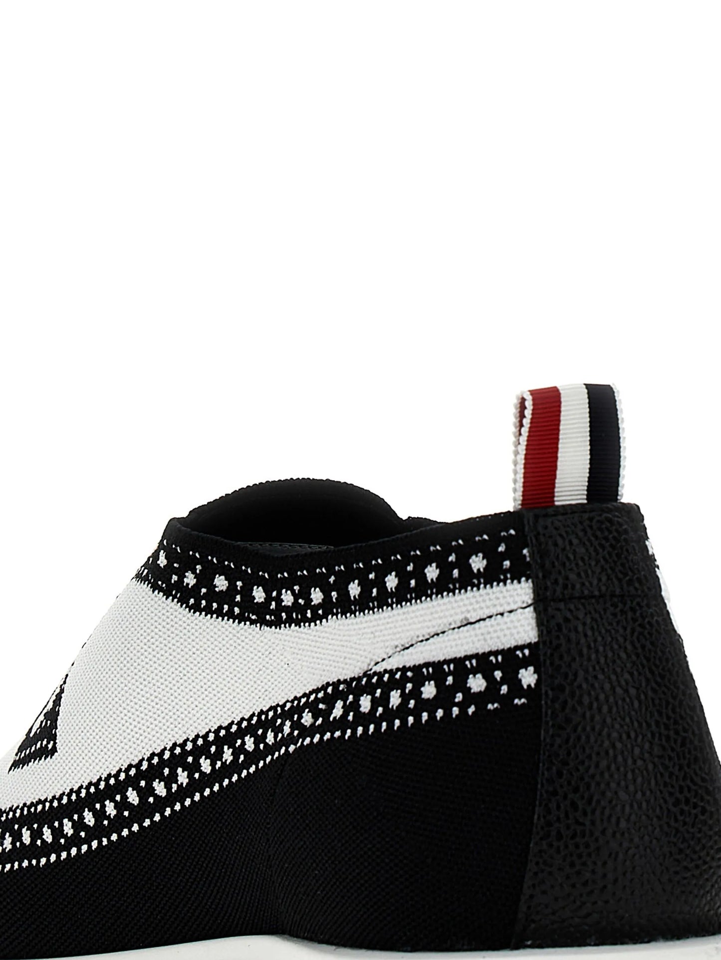 Tech Runner brogue-knit sneakers