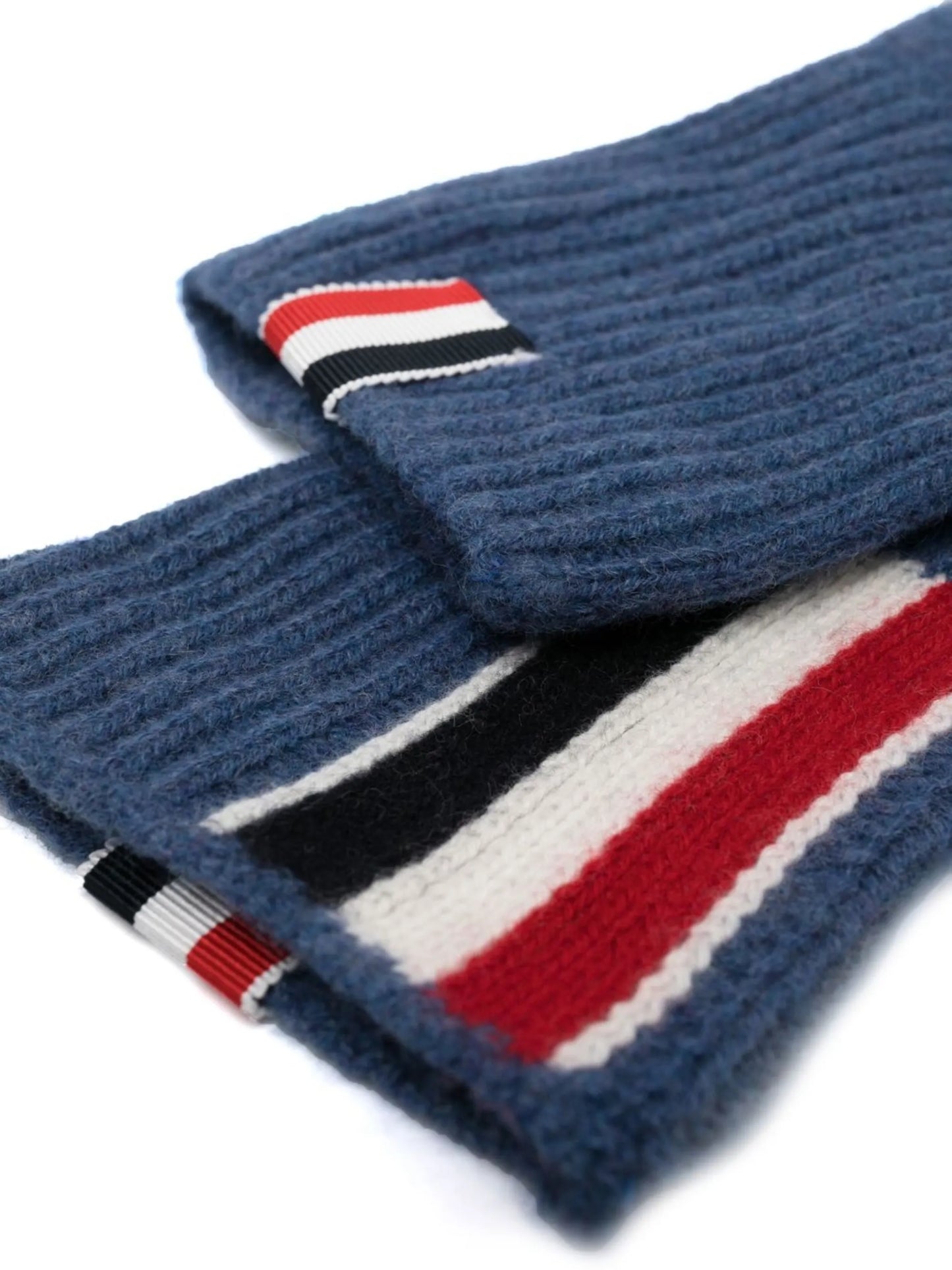 RWB intarsia stripe gloves