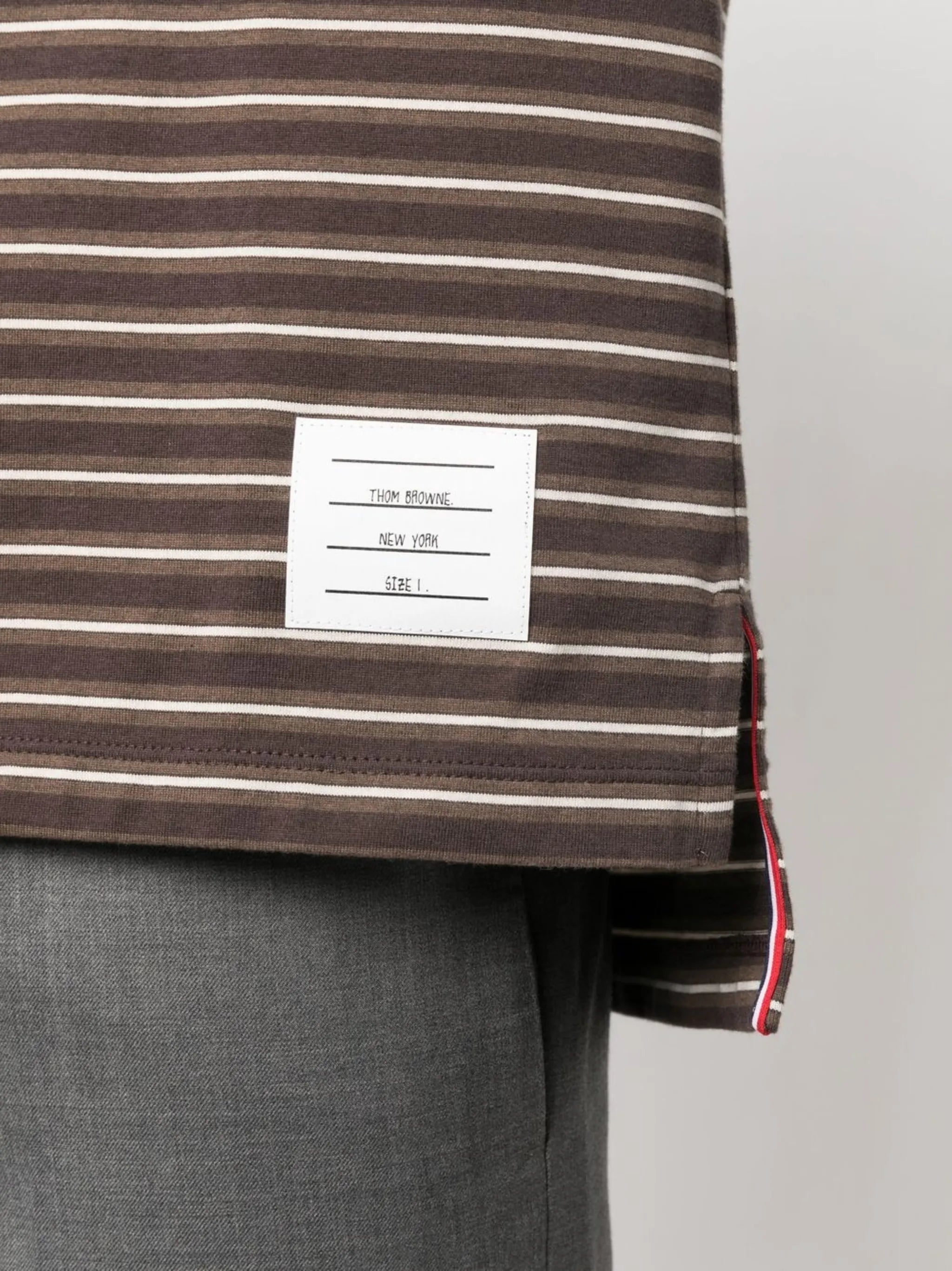 stripe-print cotton T-Shirt