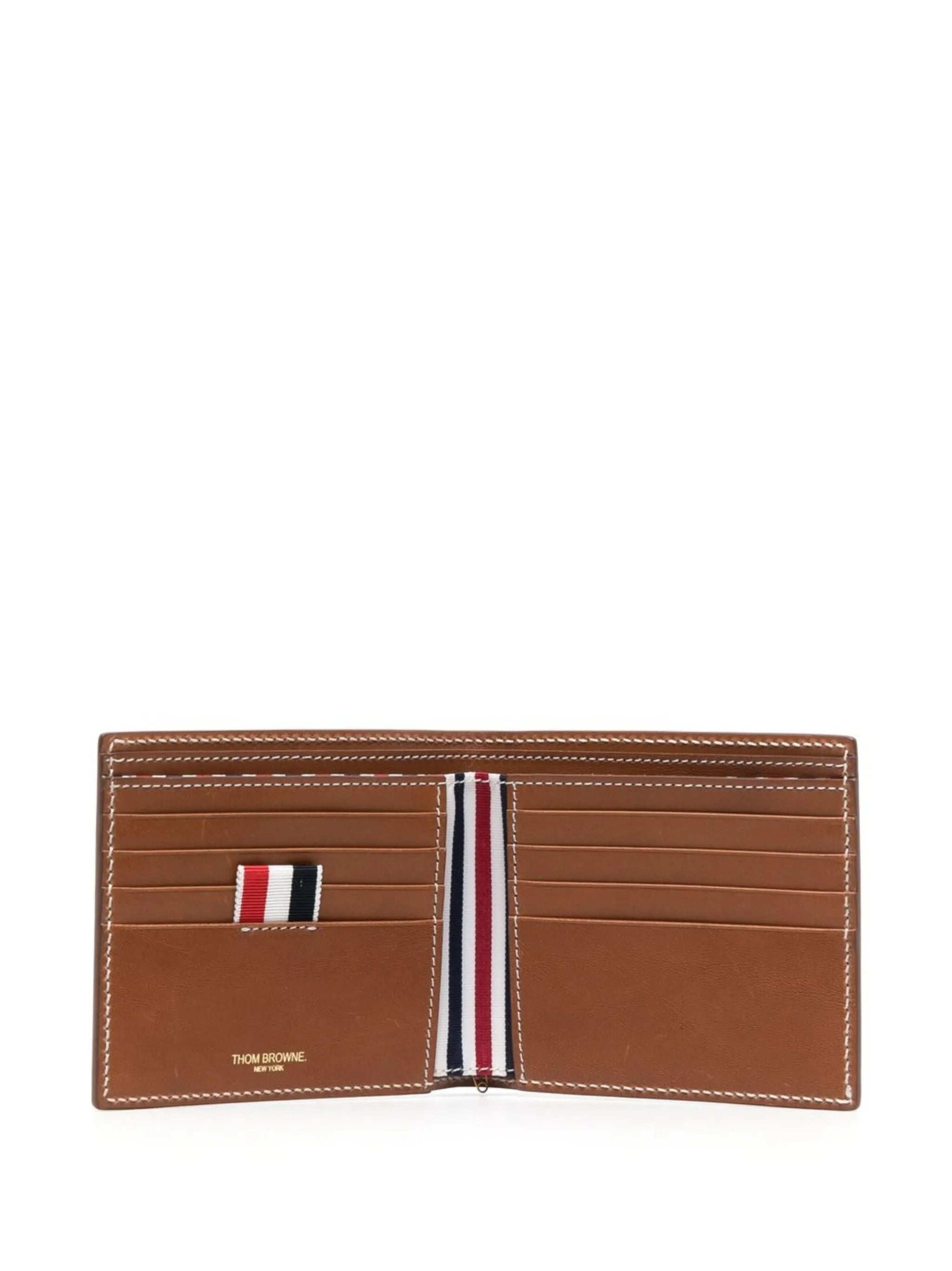 bi-fold leather wallet