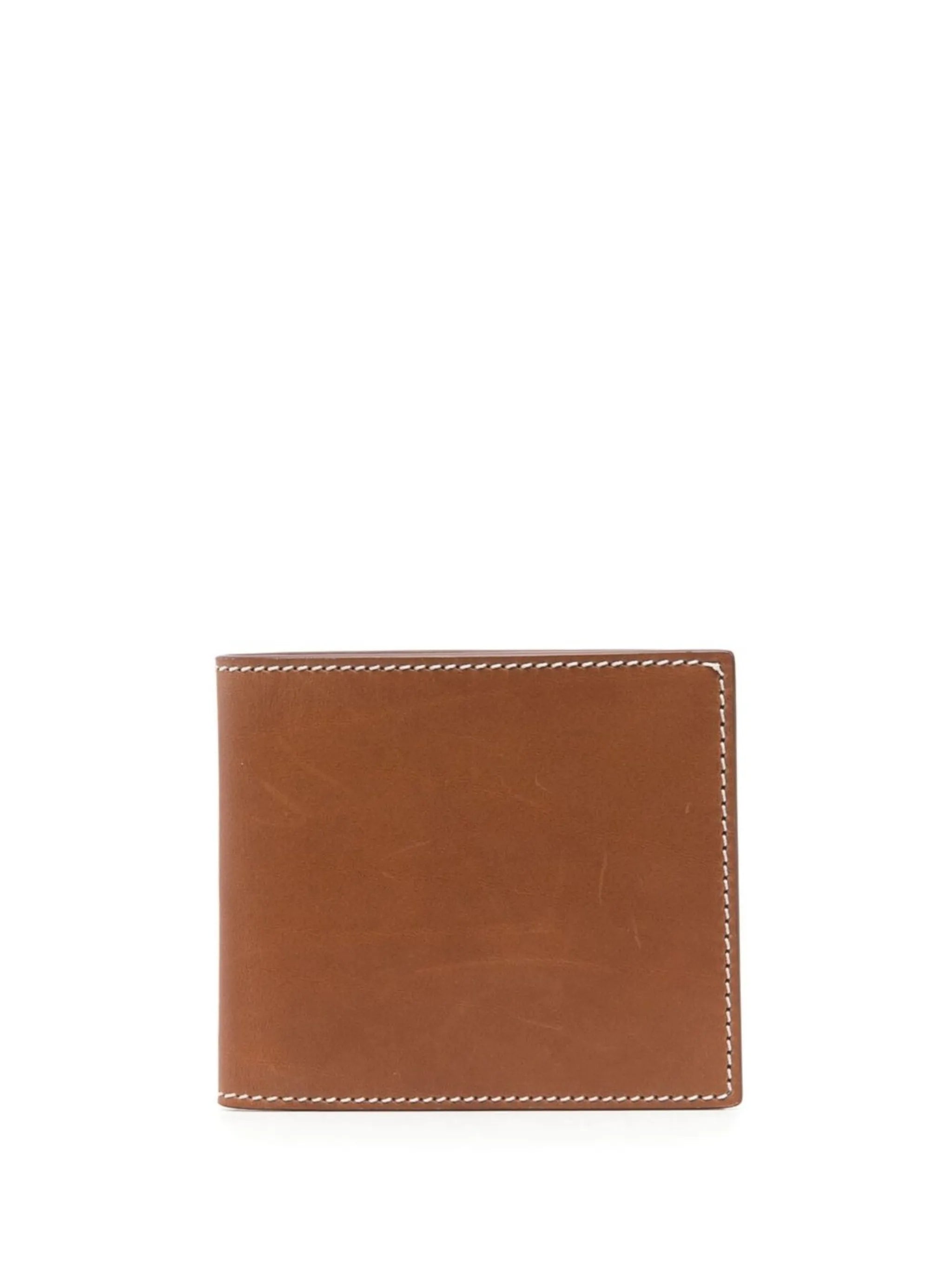 bi-fold leather wallet