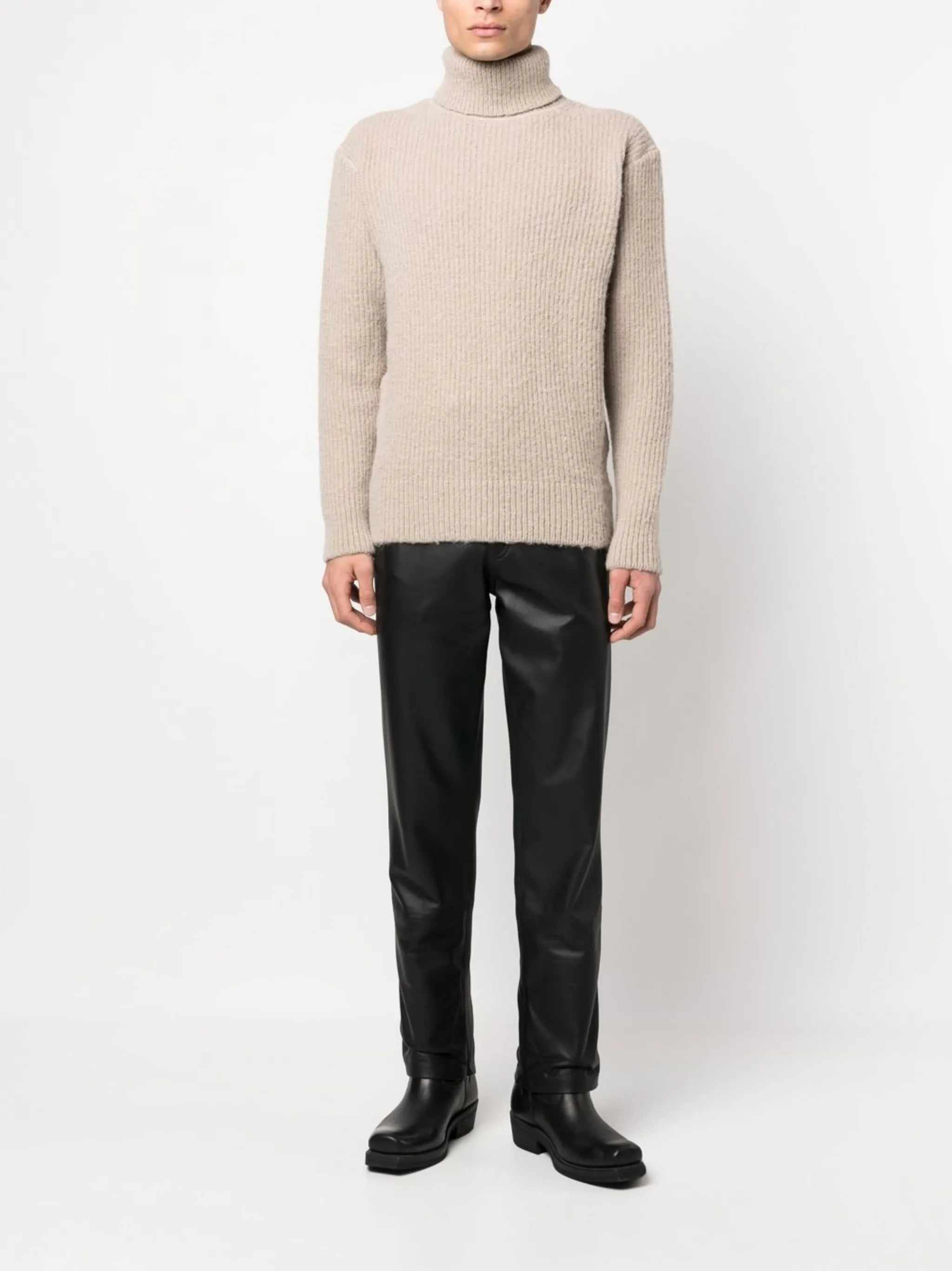 Submarine roll-neck jumper