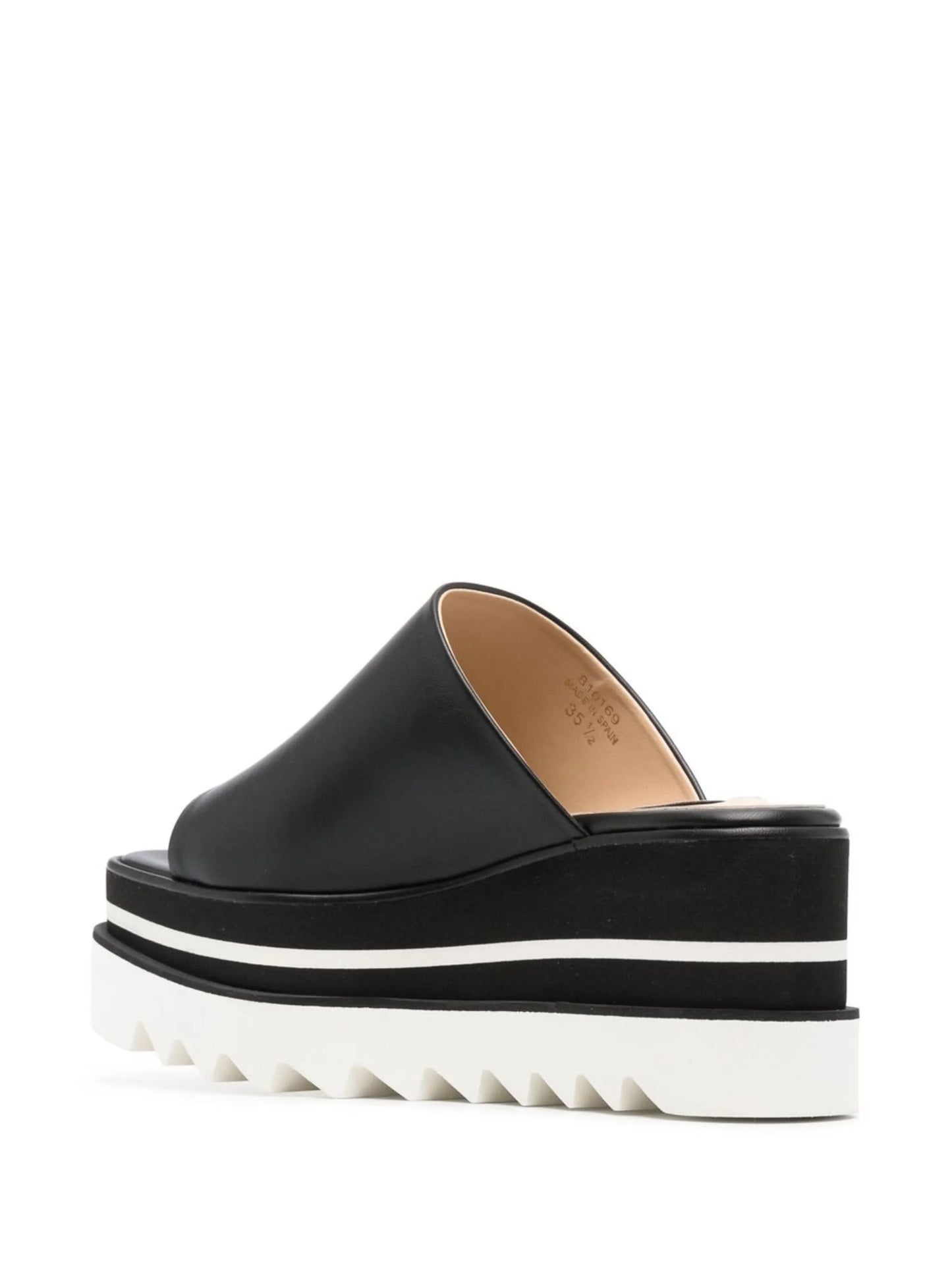platform-sole slip-on sandals