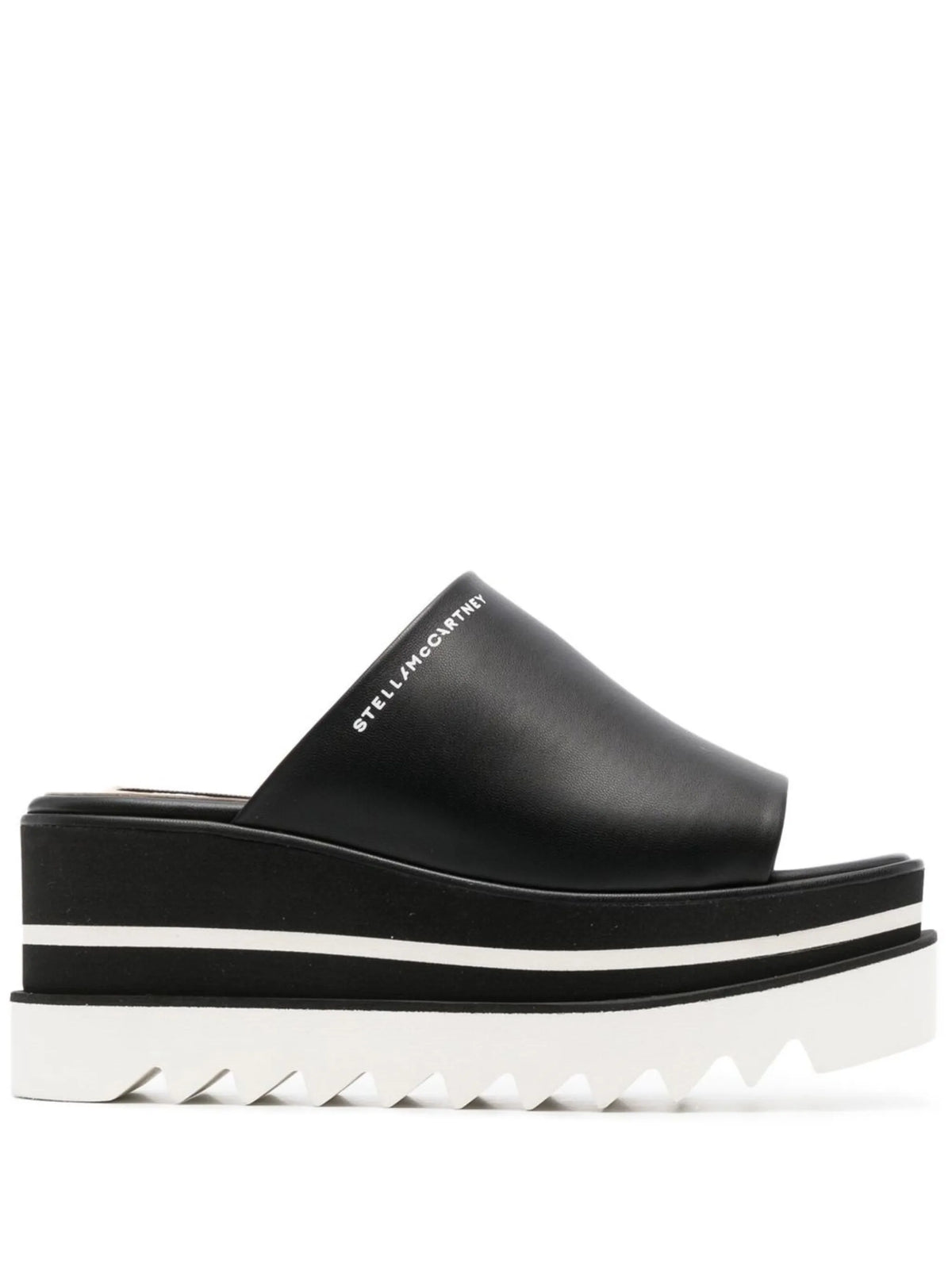 platform-sole slip-on sandals