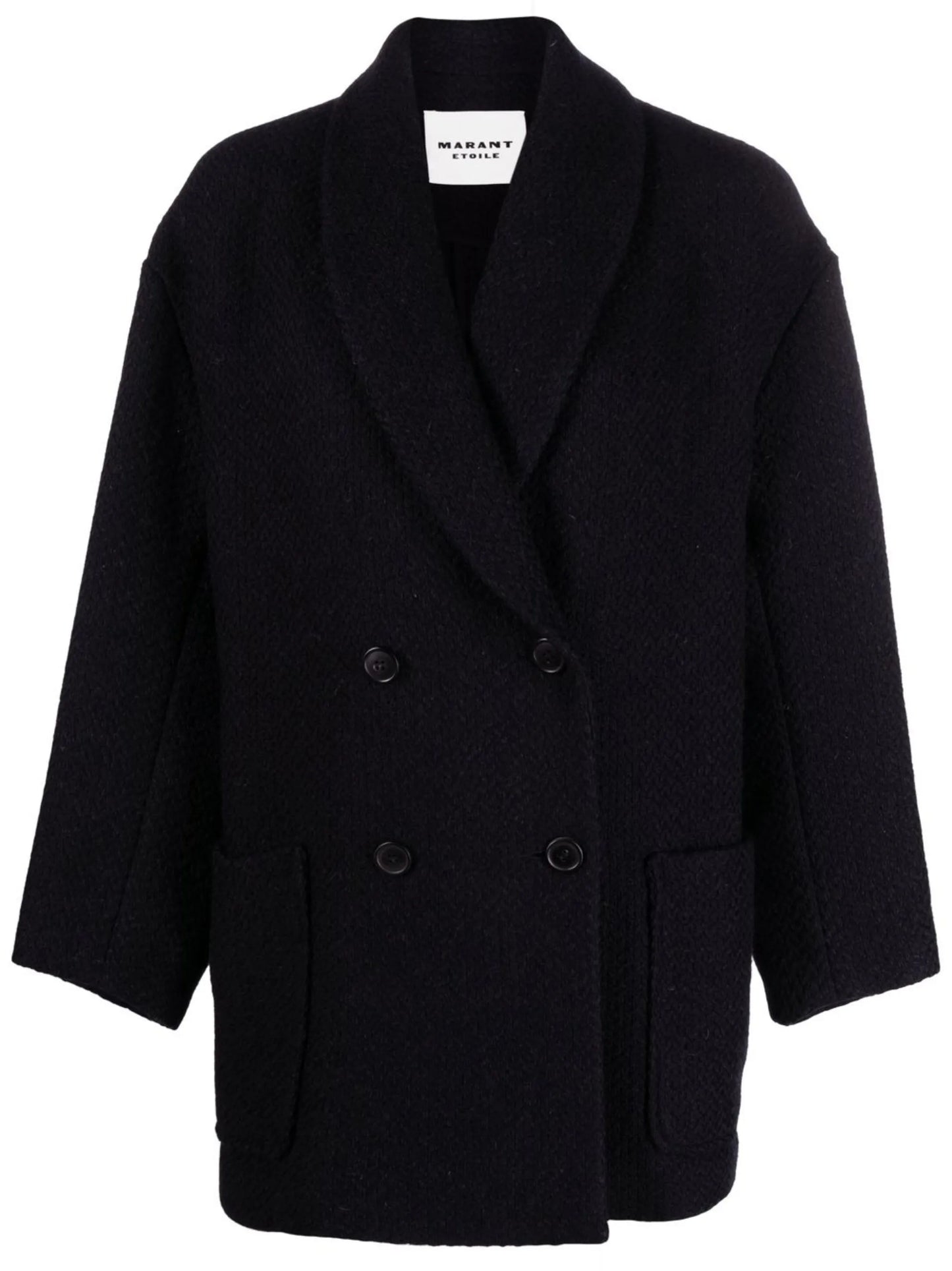 double-breasted coat