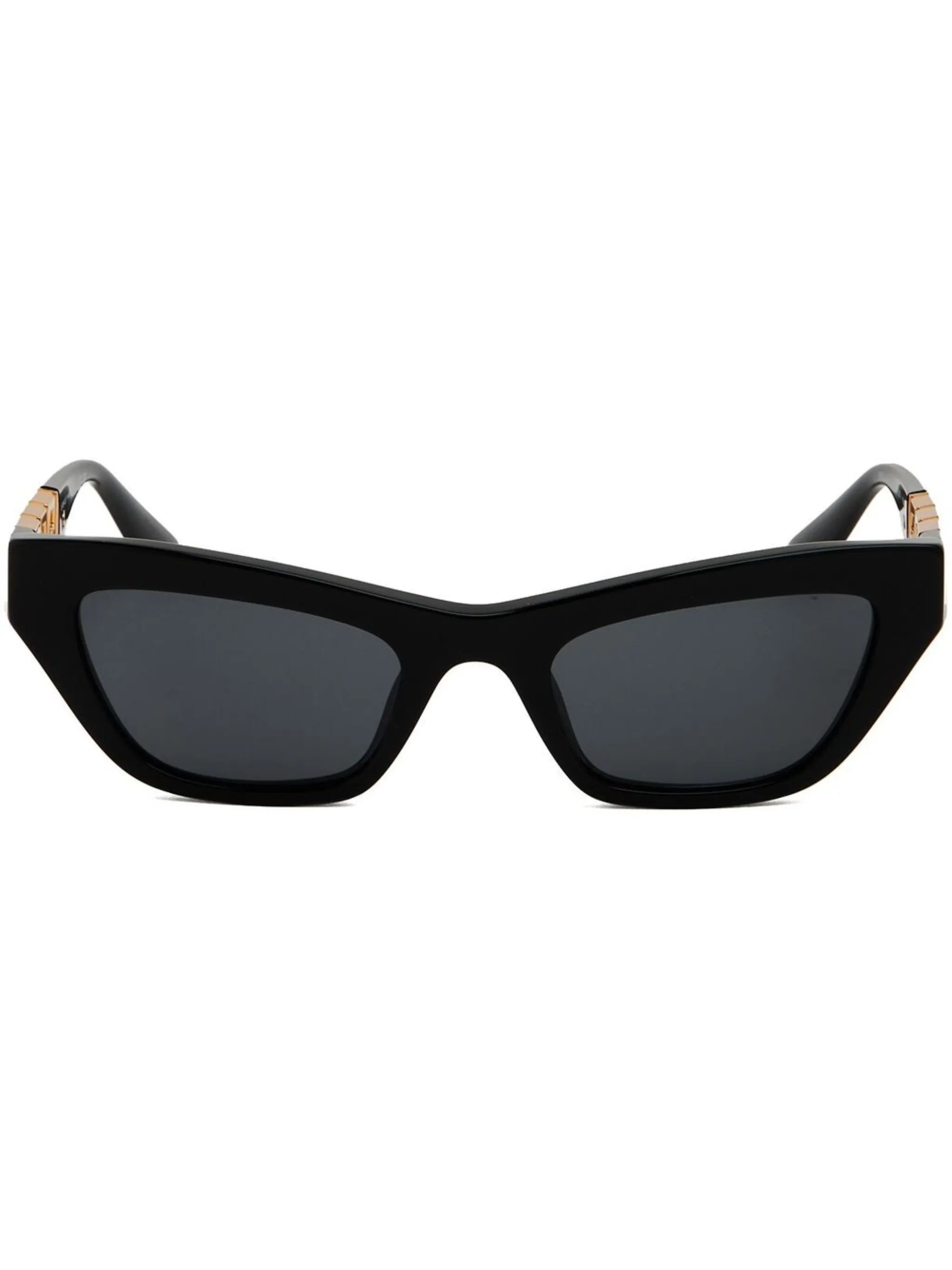 Greca-detail cat-eye sunglasses
