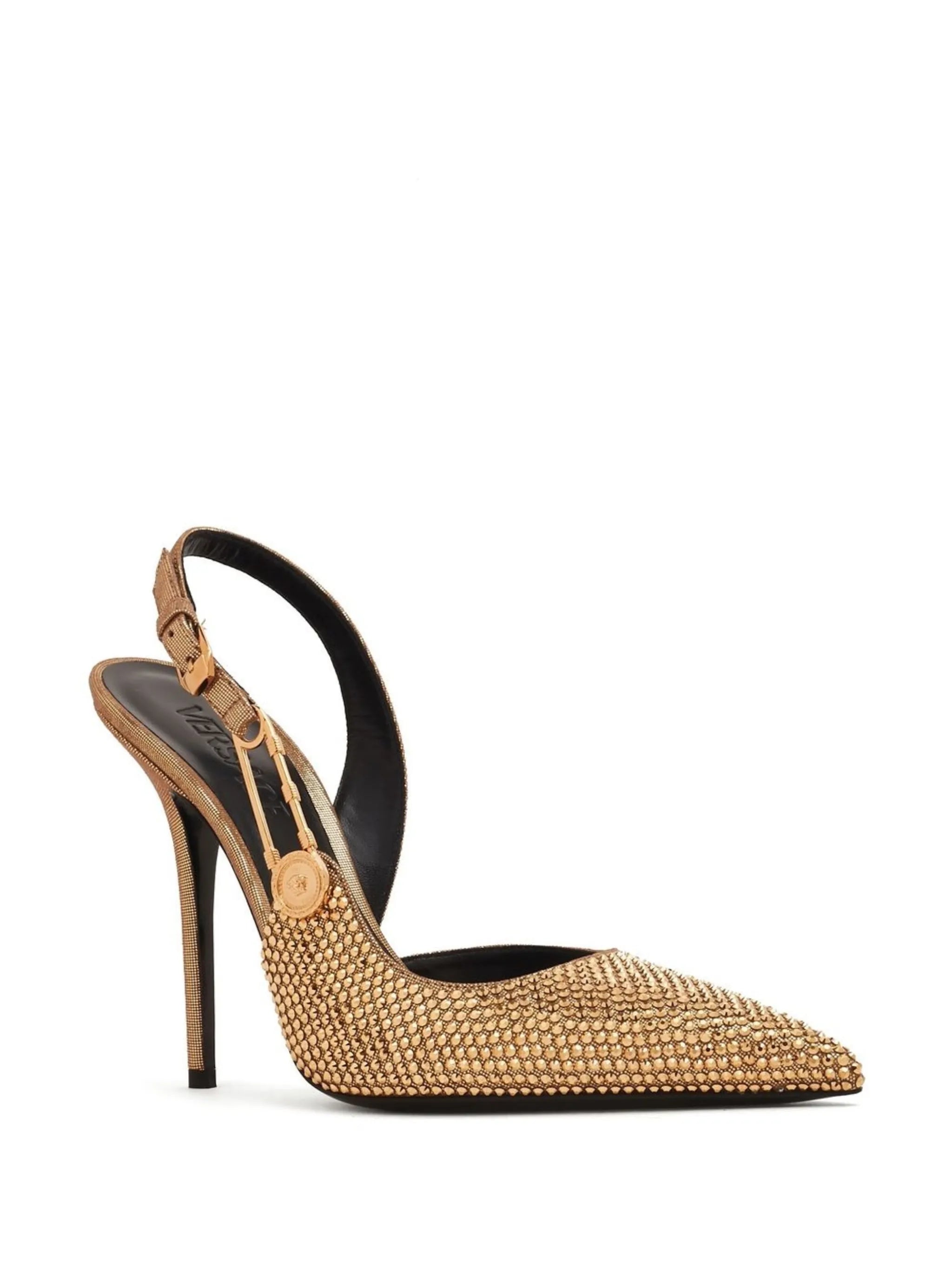 crystal-embellished 110mm pumps
