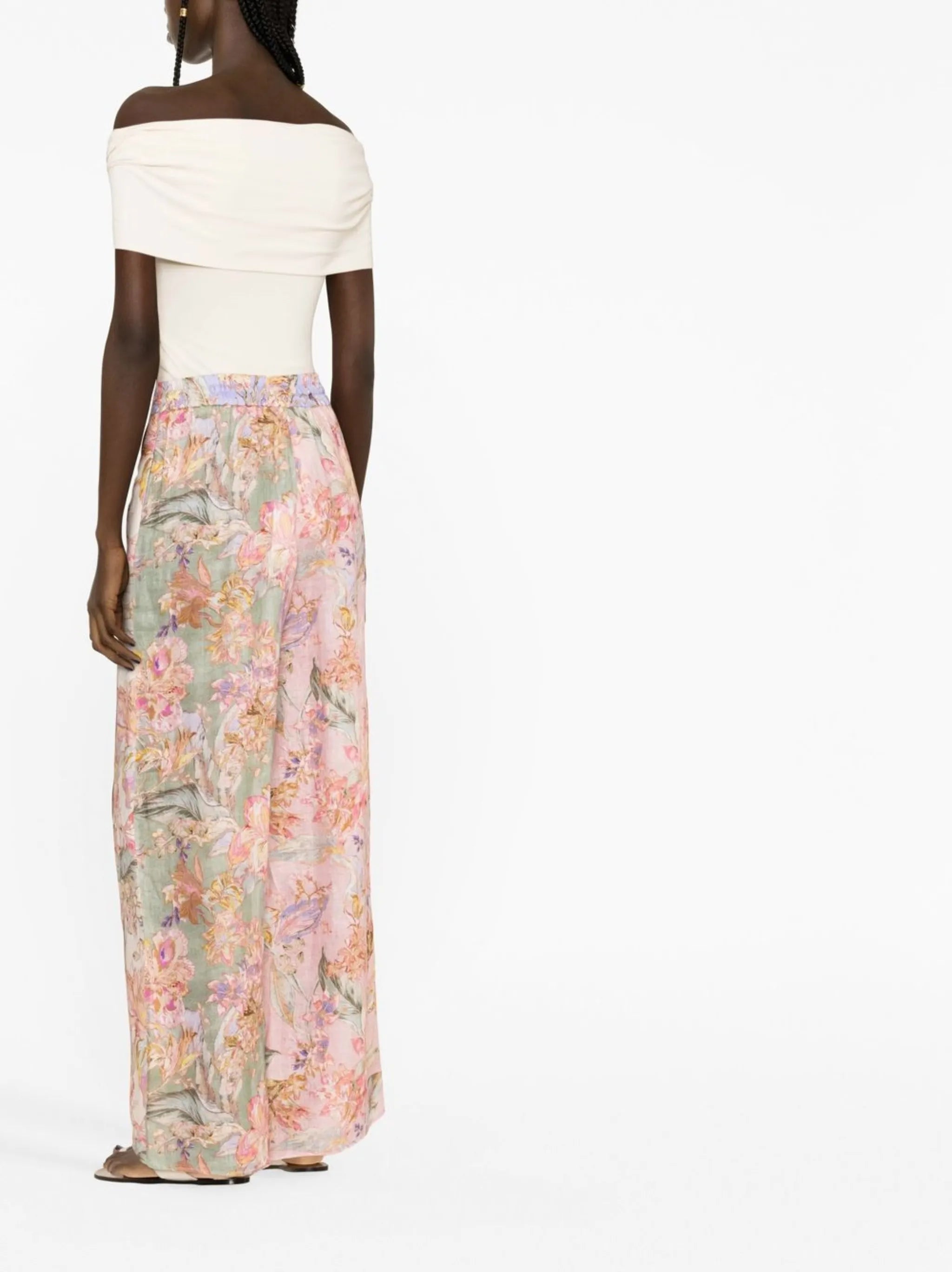 Cira straight-leg trousers
