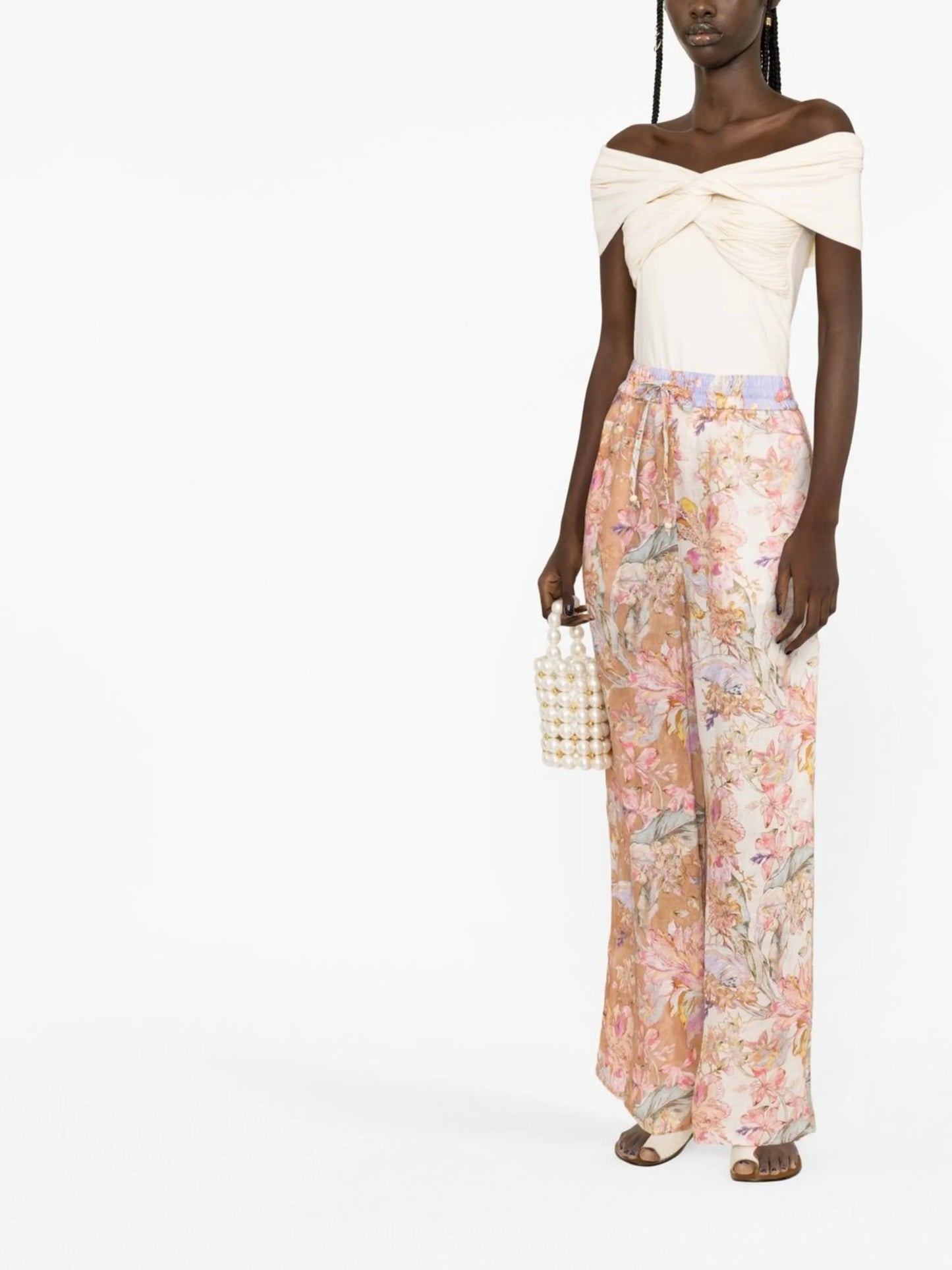 Cira straight-leg trousers