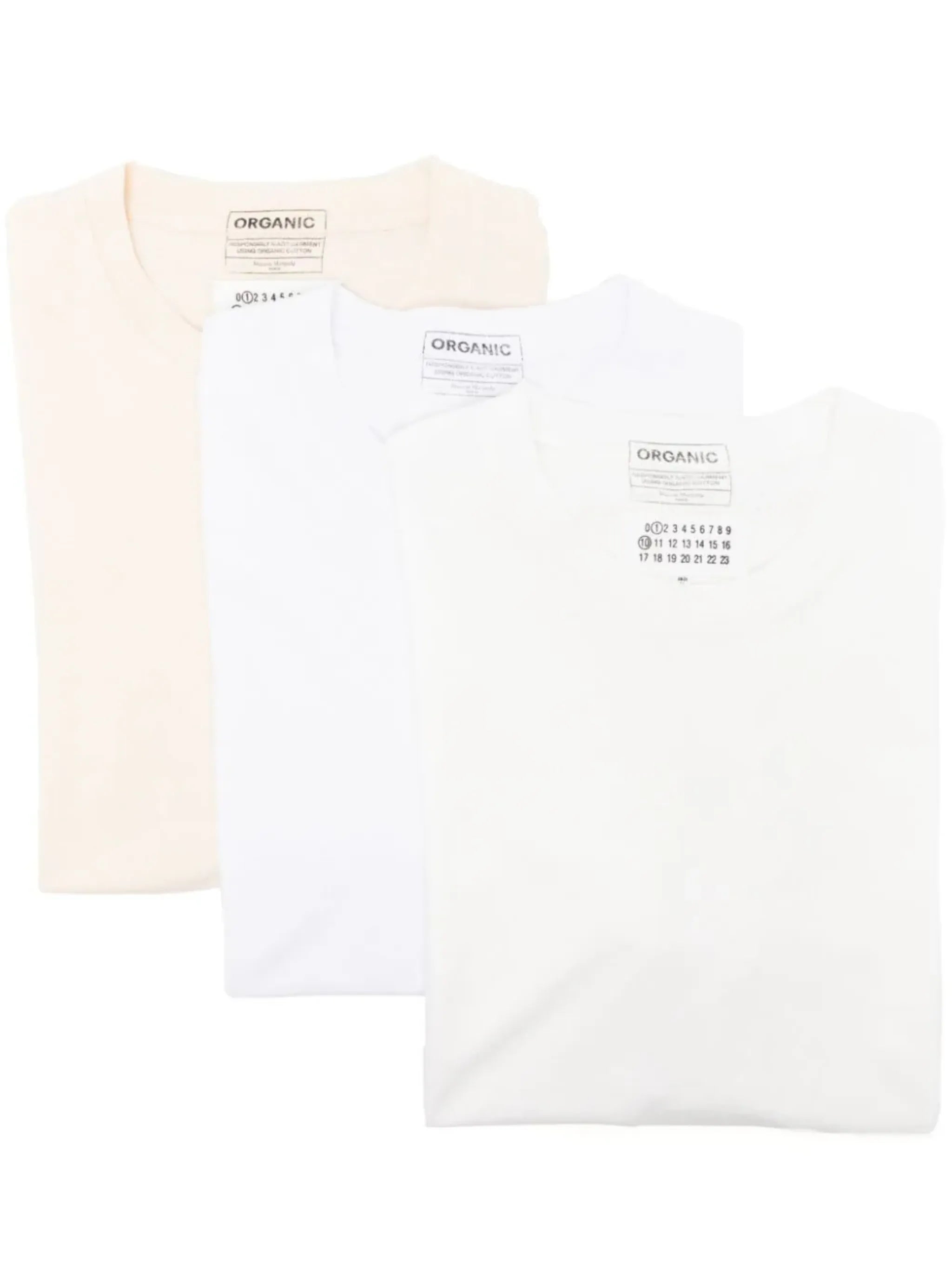 organic-cotton T-shirt (pack of three)
