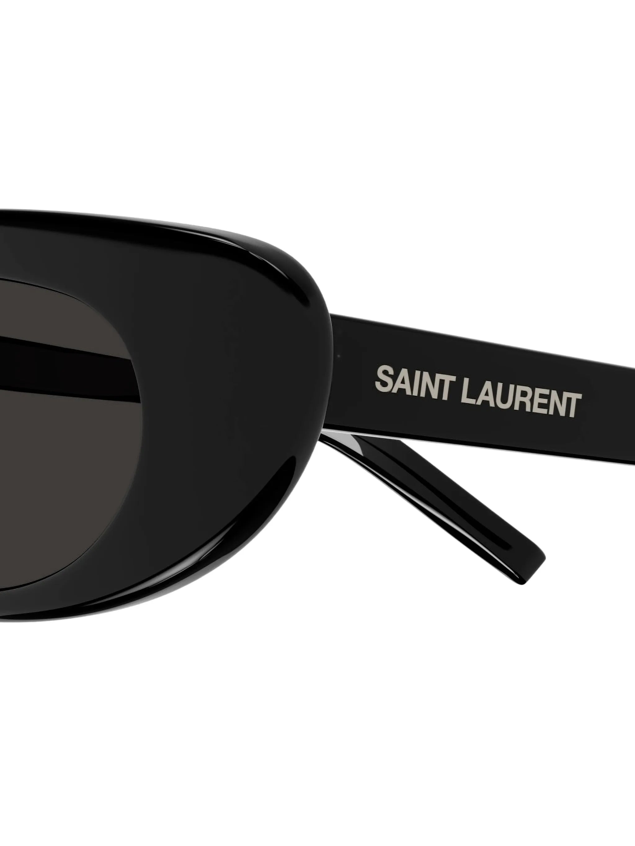oval-frame sunglasses