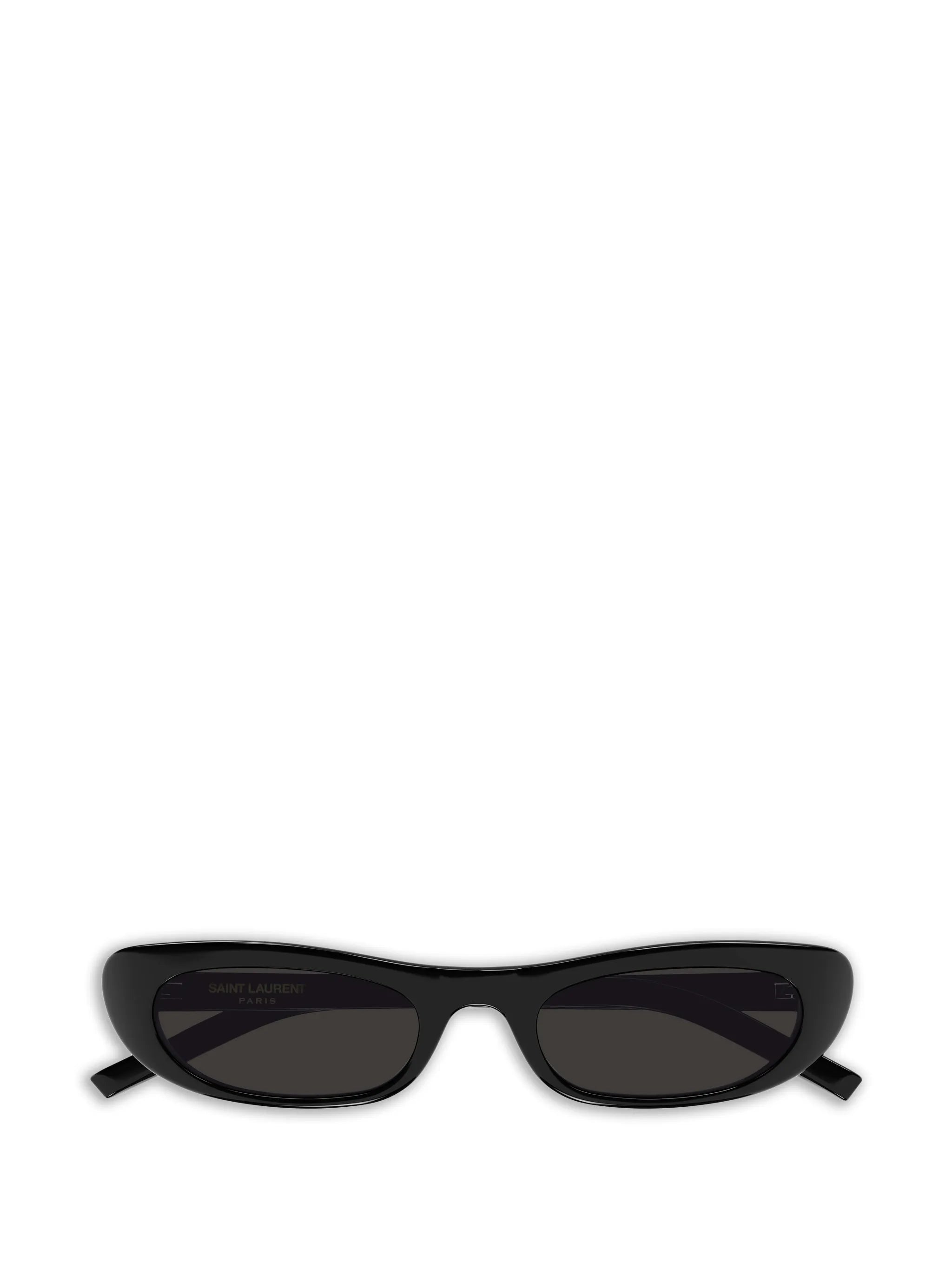 oval-frame sunglasses