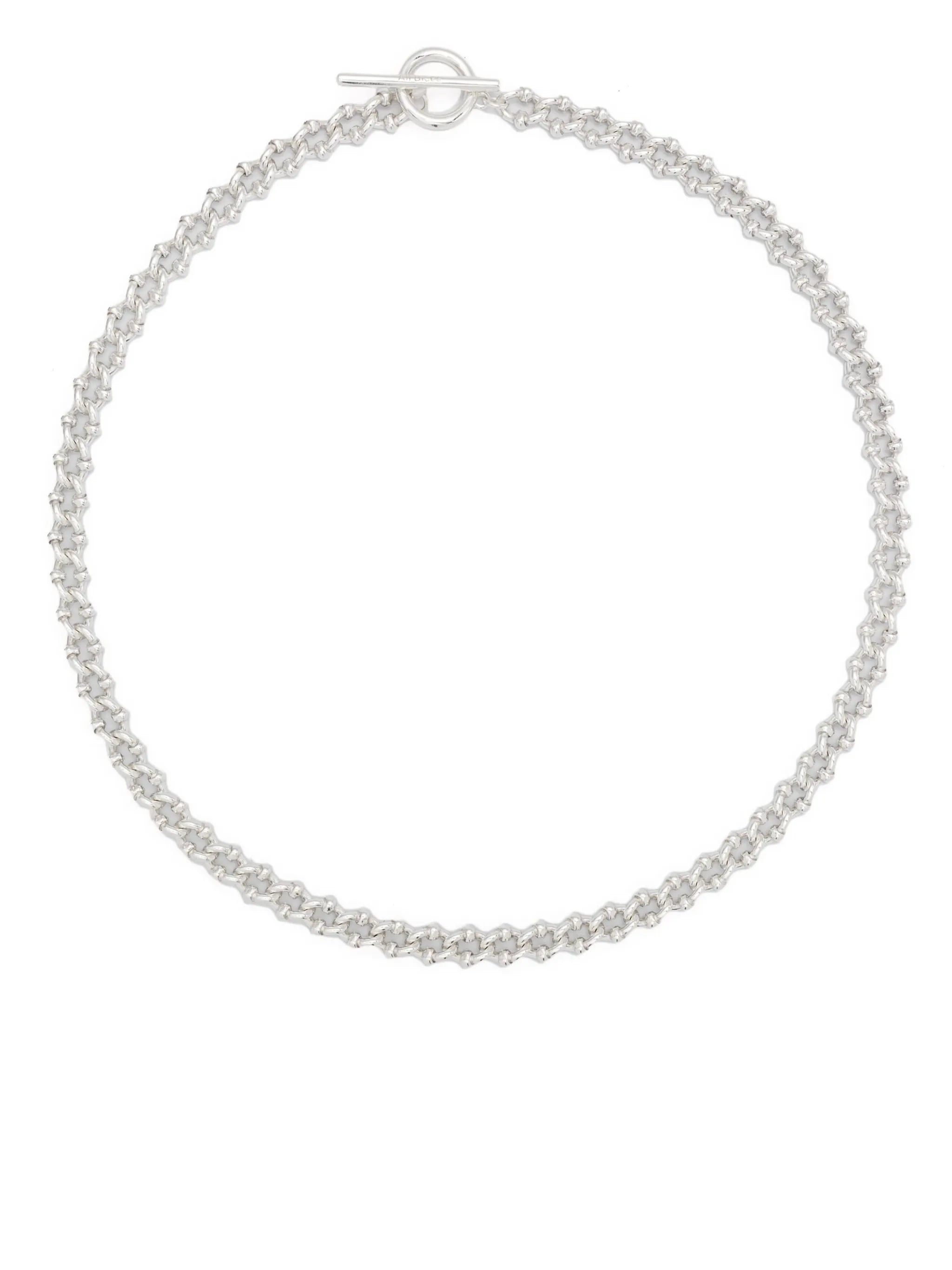 DNA polished-finish necklace