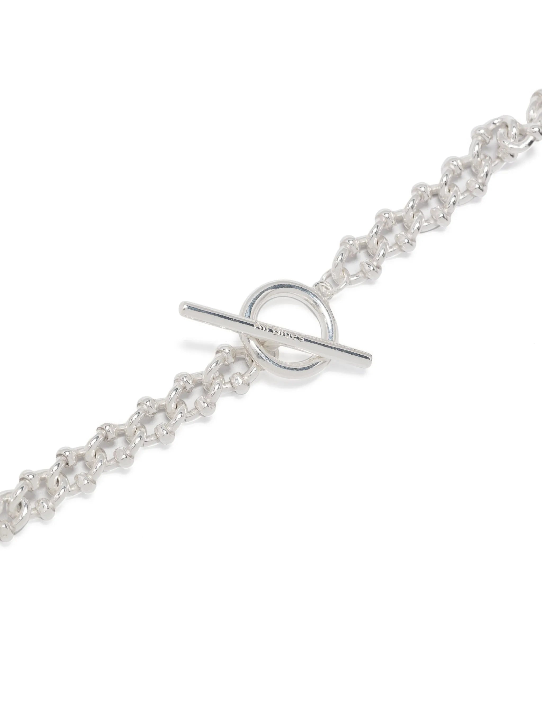 DNA polished-finish necklace