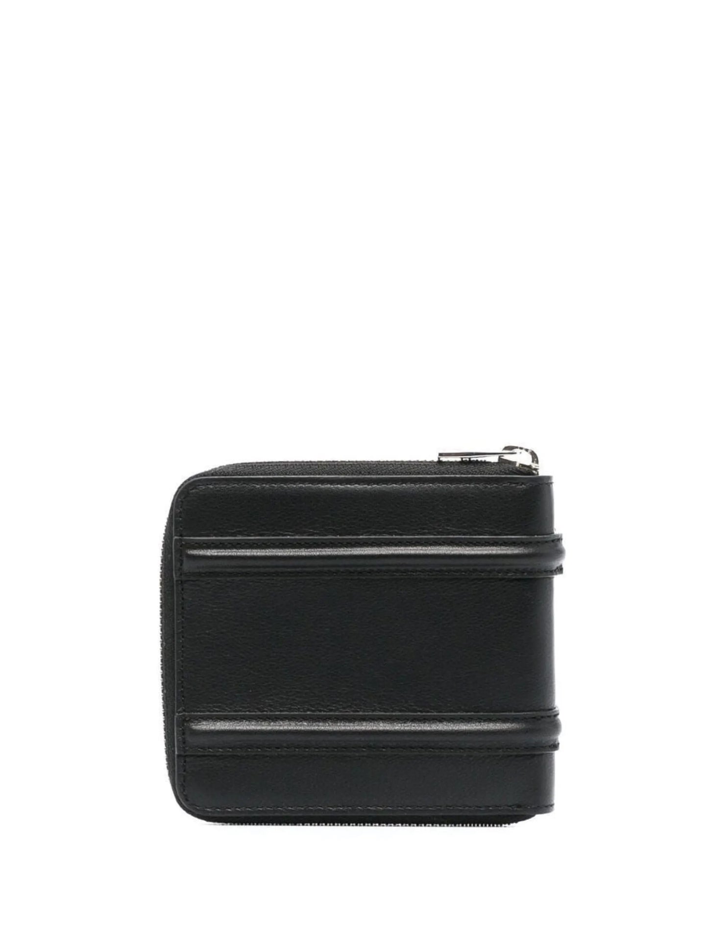 engraved-logo bi-fold wallet
