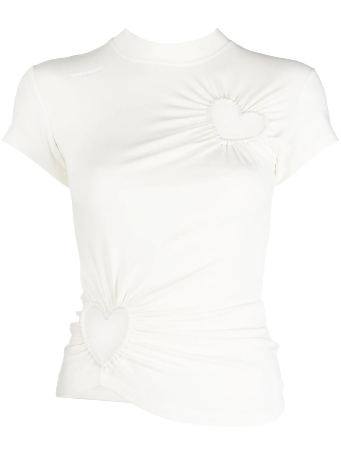 Hearts cut-out T-shirt