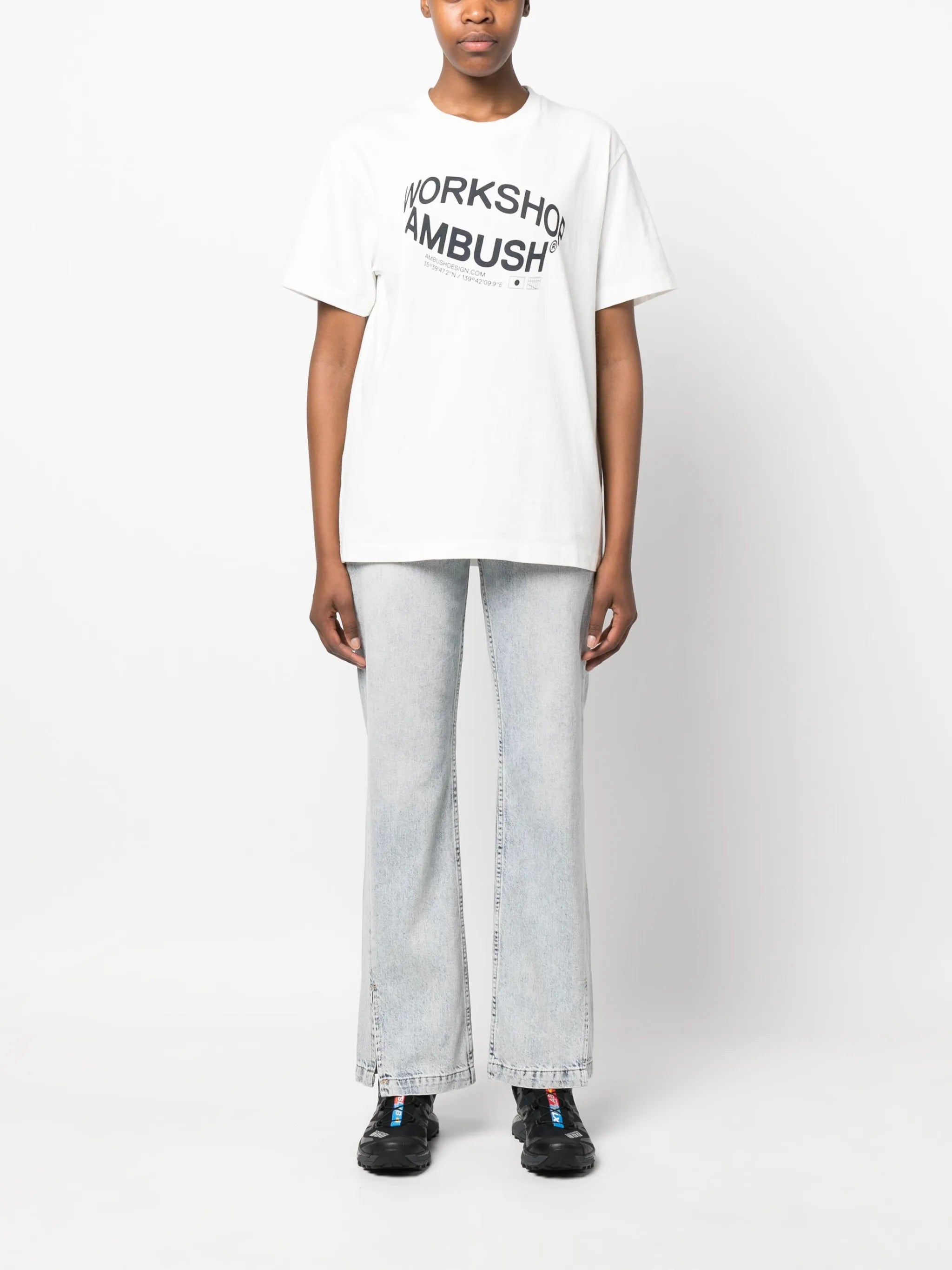 Revolve logo-print cotton T-shirt