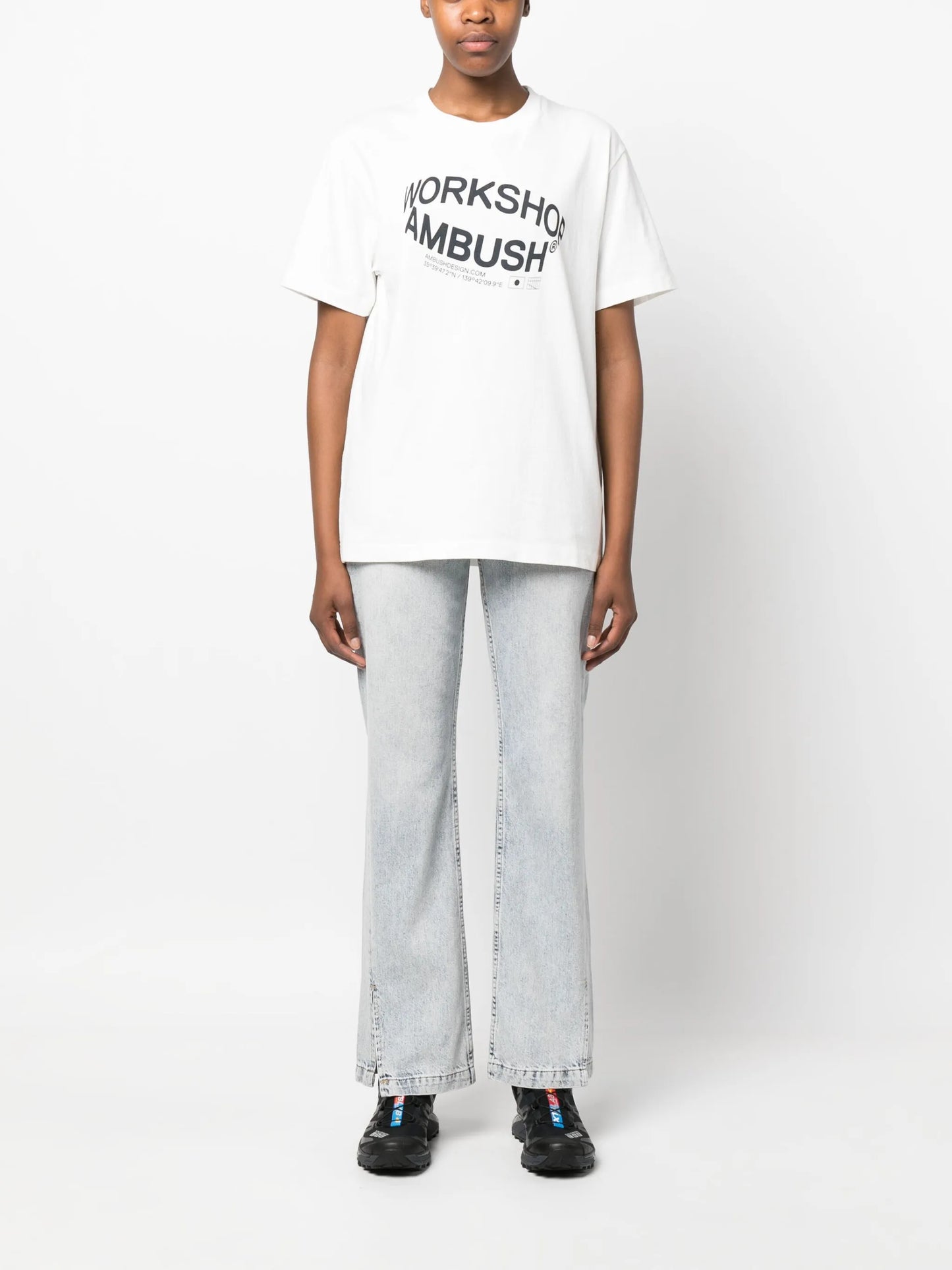 Revolve logo-print cotton T-shirt