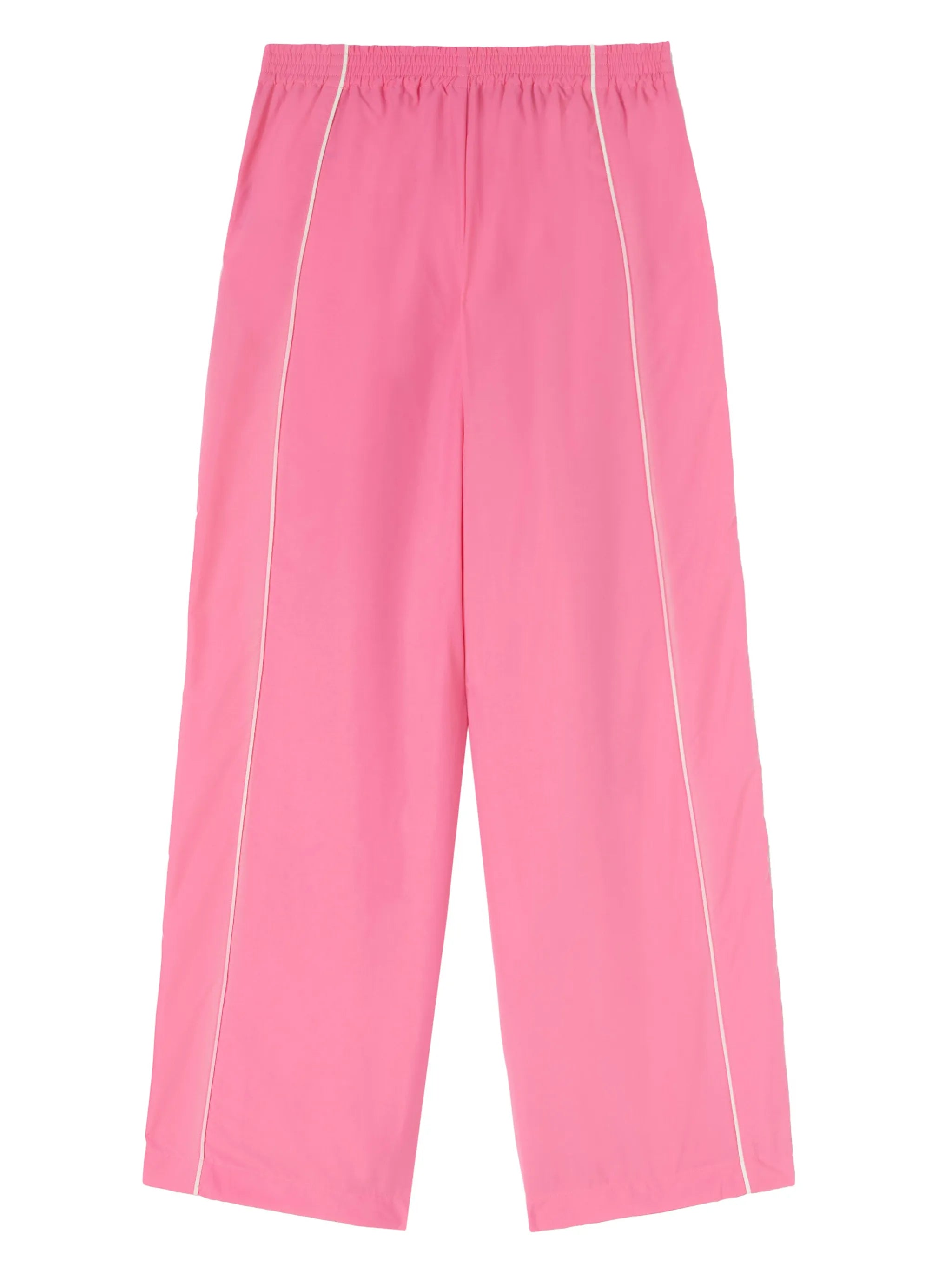 wide-leg panelled trousers