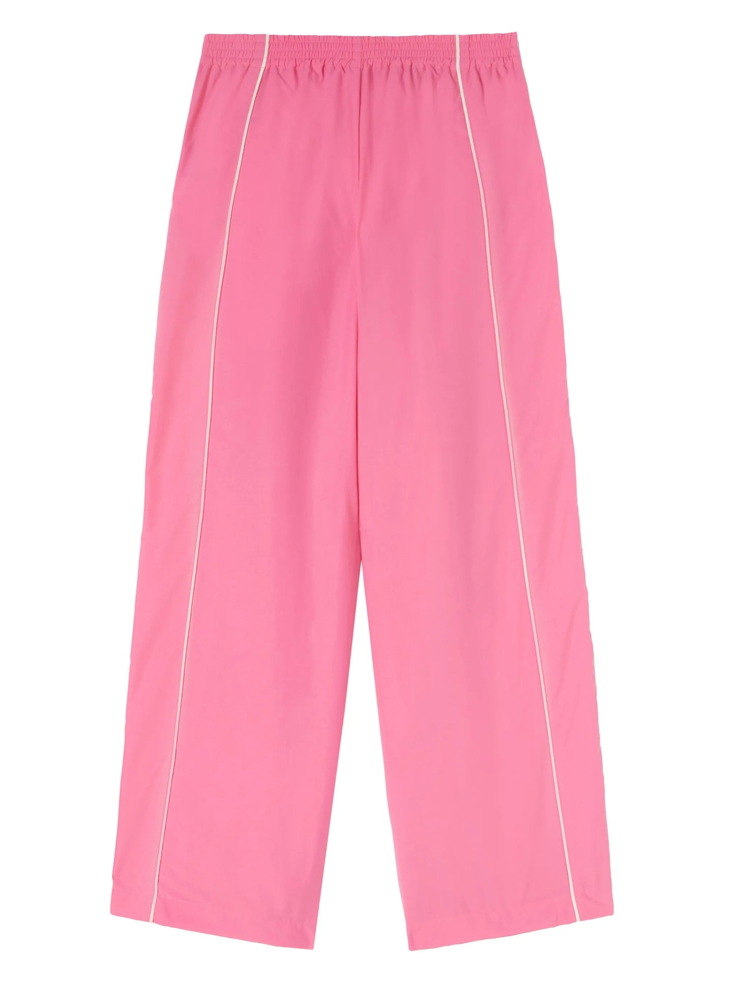 wide-leg panelled trousers